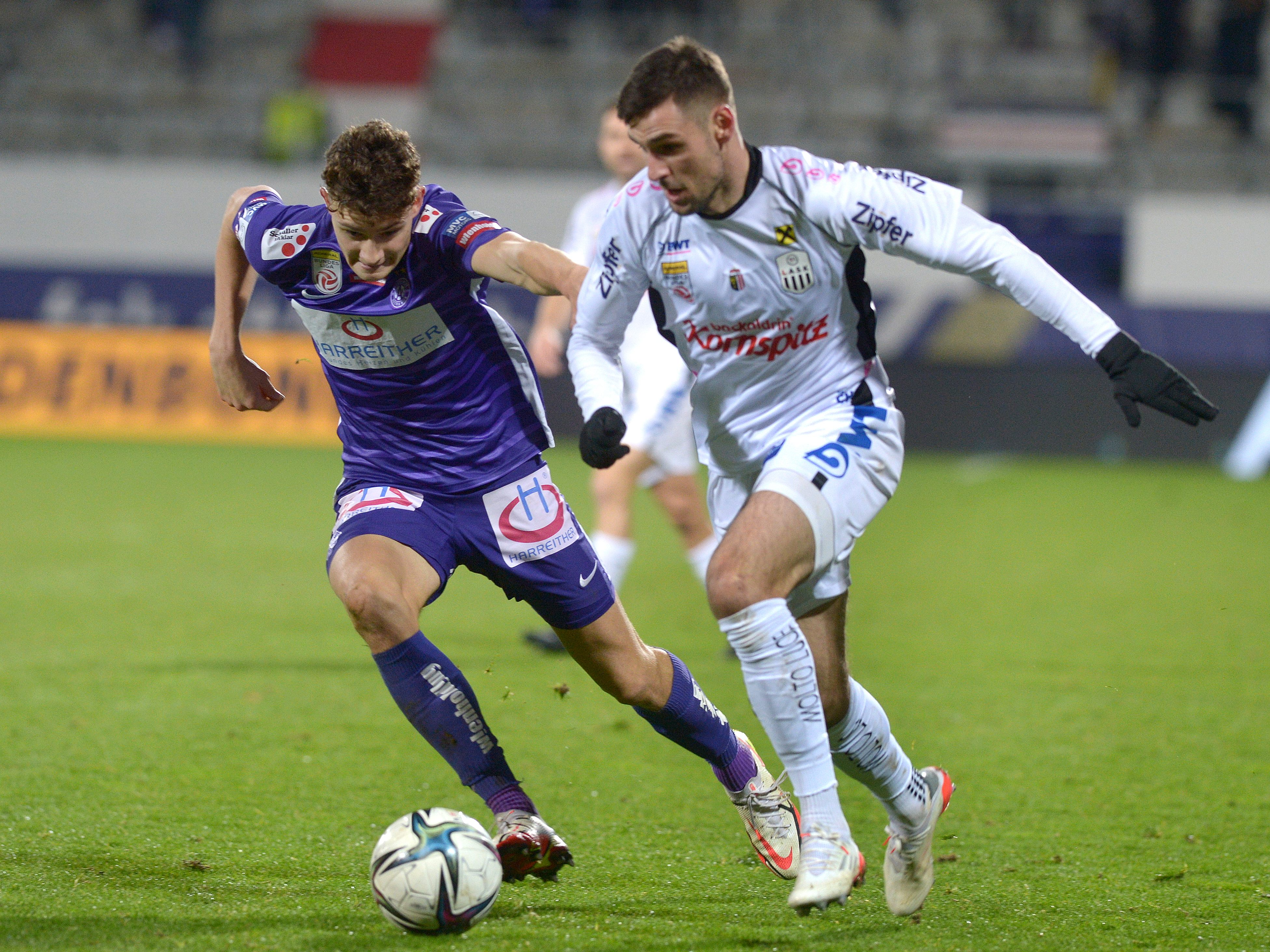 Die Austria verlor in der Fußball-Bundesliga gegen den LASK.