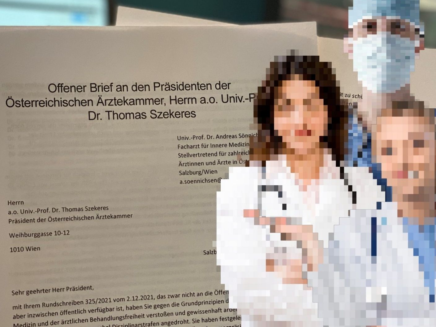 In einem Offenen Brief kritisieren über 200 Ärzte aus Österreich, darunter elf aus Vorarlberg, die Ärztekammer. In einem Offenen Brief kritisieren über 200 Ärzte aus Österreich, darunter elf aus Vorarlberg, die Ärztekammer.