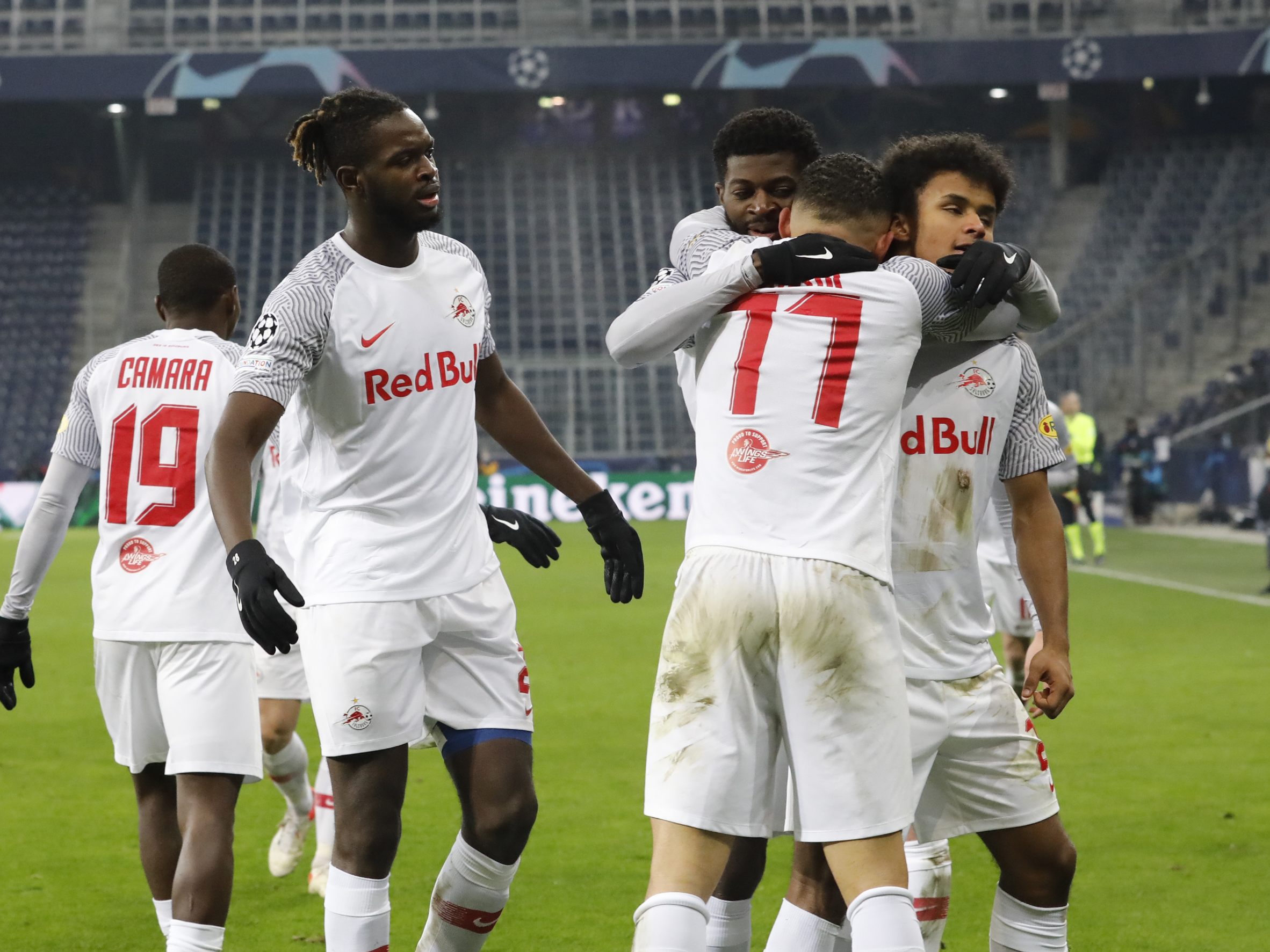 Red Bull Salzburg trifft im Champions-League-Achtelfinale auf Liverpool.