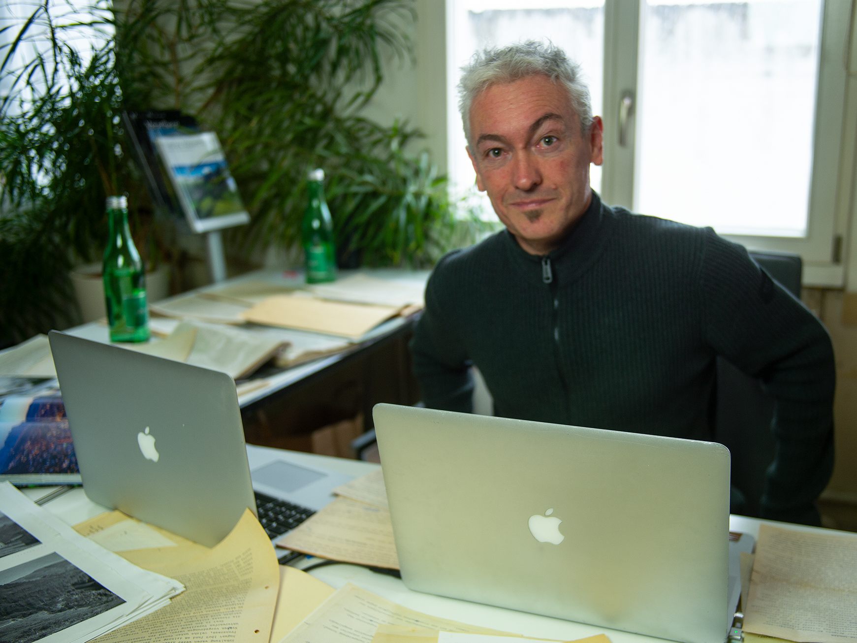 Hanno Thurnher arbeitet derzeit an seinem volldigitalen Bildarchiv. Hanno Thurnher arbeitet derzeit an seinem volldigitalen Bildarchiv.