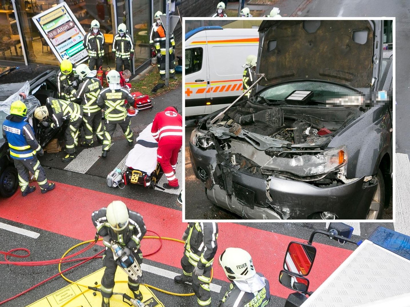 Am Mittwoch kam es in Feldkirch Altenstadt zu einem Verkehrsunfall. Am Mittwoch kam es in Feldkirch Altenstadt zu einem Verkehrsunfall.
