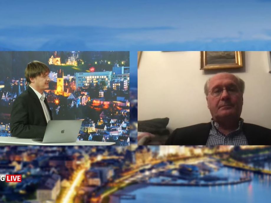 Dr. Holzinger war zu Gast bei "Vorarlberg LIVE". Dr. Holzinger war zu Gast bei "Vorarlberg LIVE".