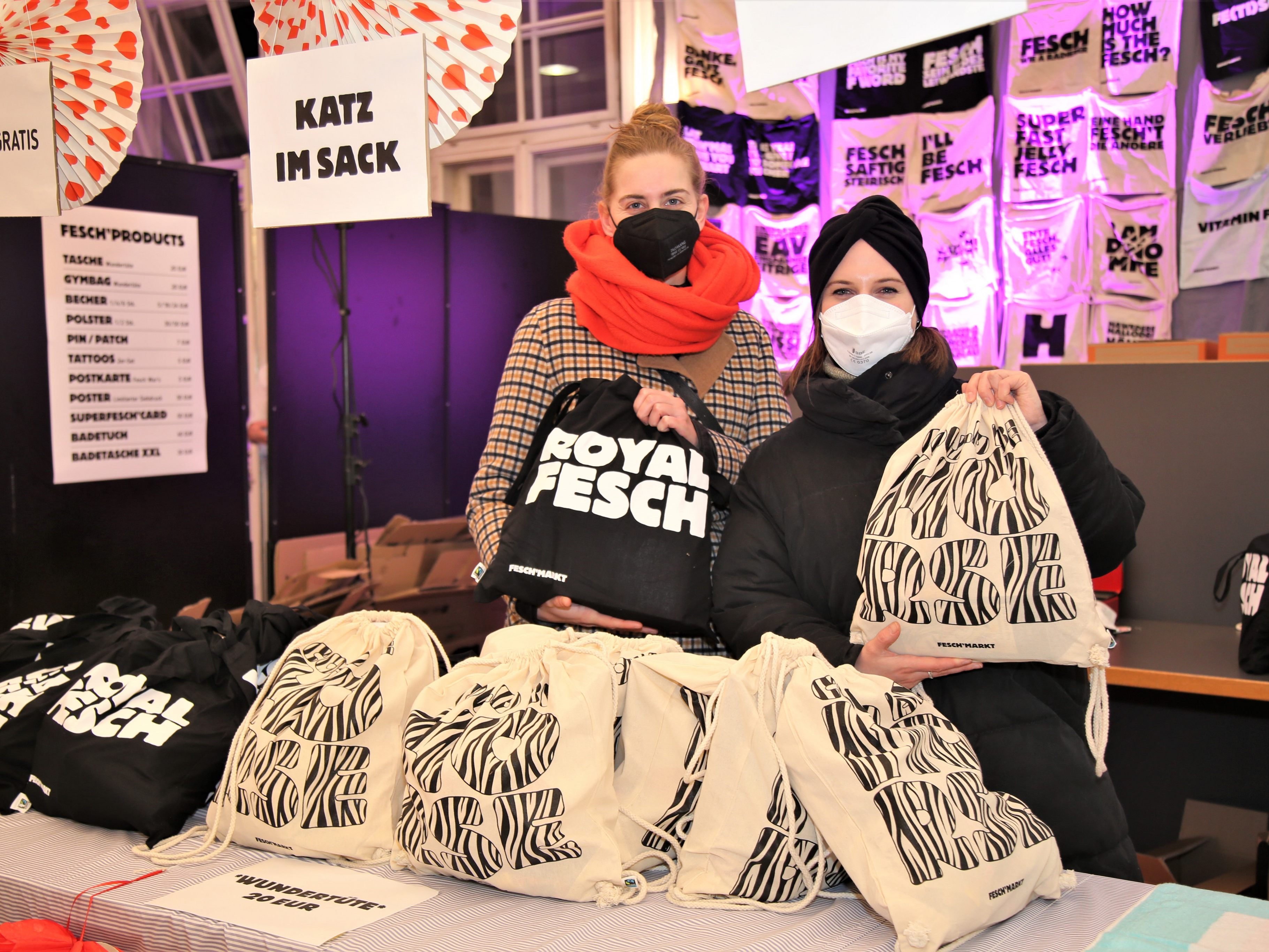 Die Fesch'Bags waren wieder sehr beliebt: