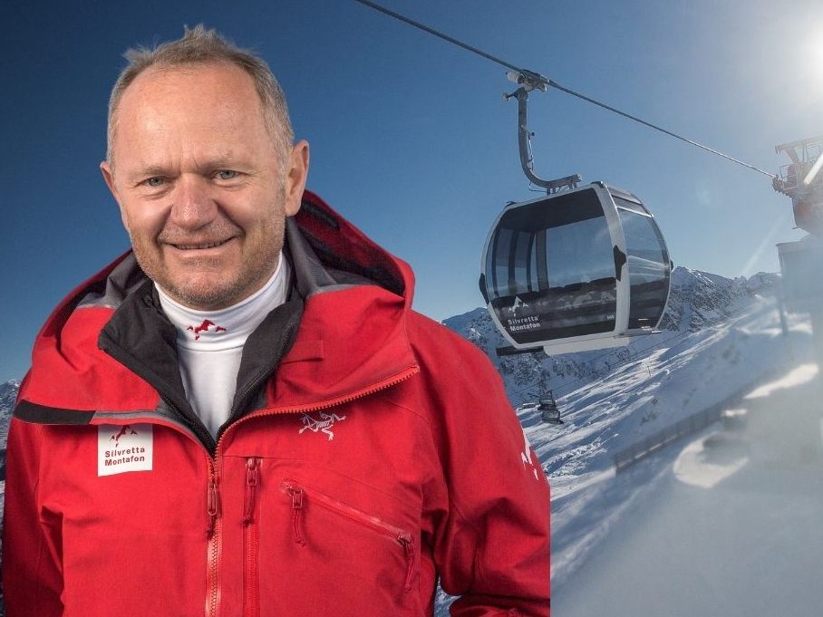 Peter Marko, Geschäftsführer der Silvretta Montafon, gewährt Einblick in die neue Valisera Bahn im Montafon.