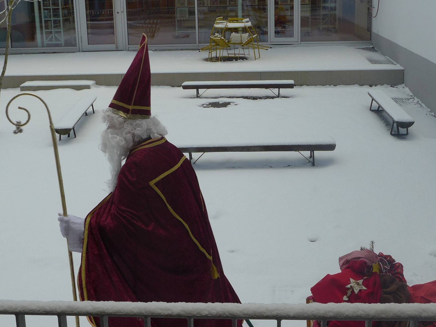 Der Nikolaus war da.