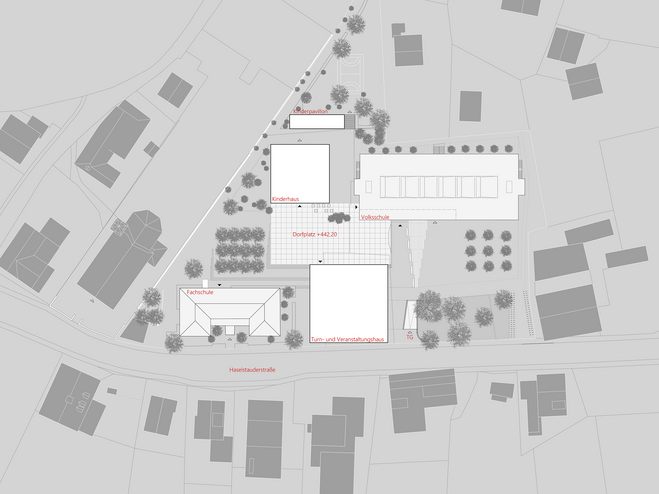Lageplan Kinder- und Veranstaltungshaus Haselstauden Lageplan Kinder- und Veranstaltungshaus Haselstauden