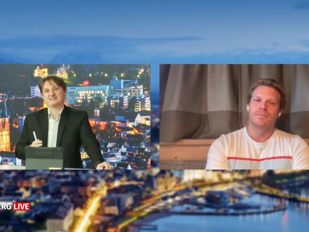 Julian Hosp war zu Gast bei "Vorarlberg LIVE".