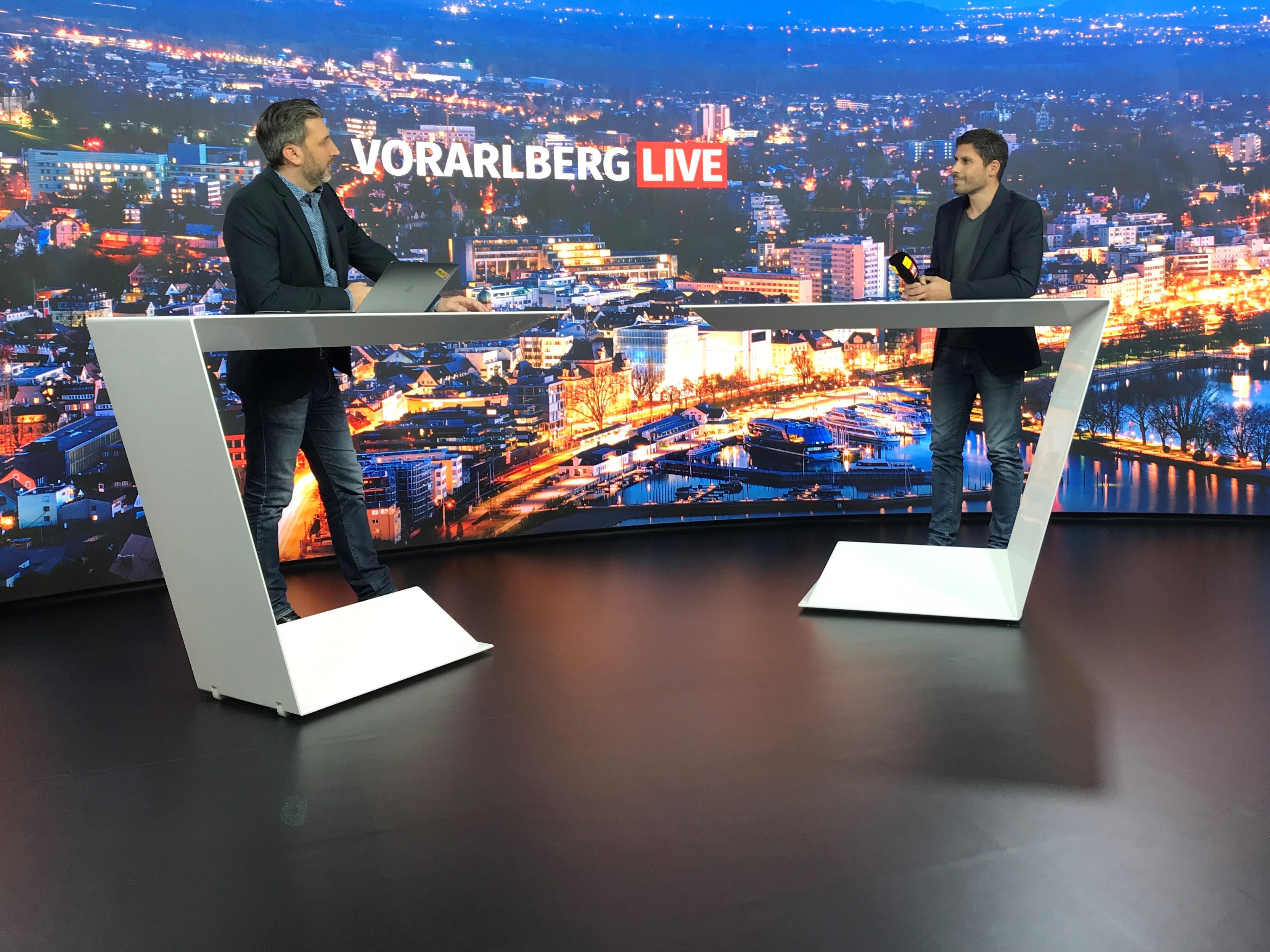 Bastian Kresser bei "Vorarlberg LIVE".