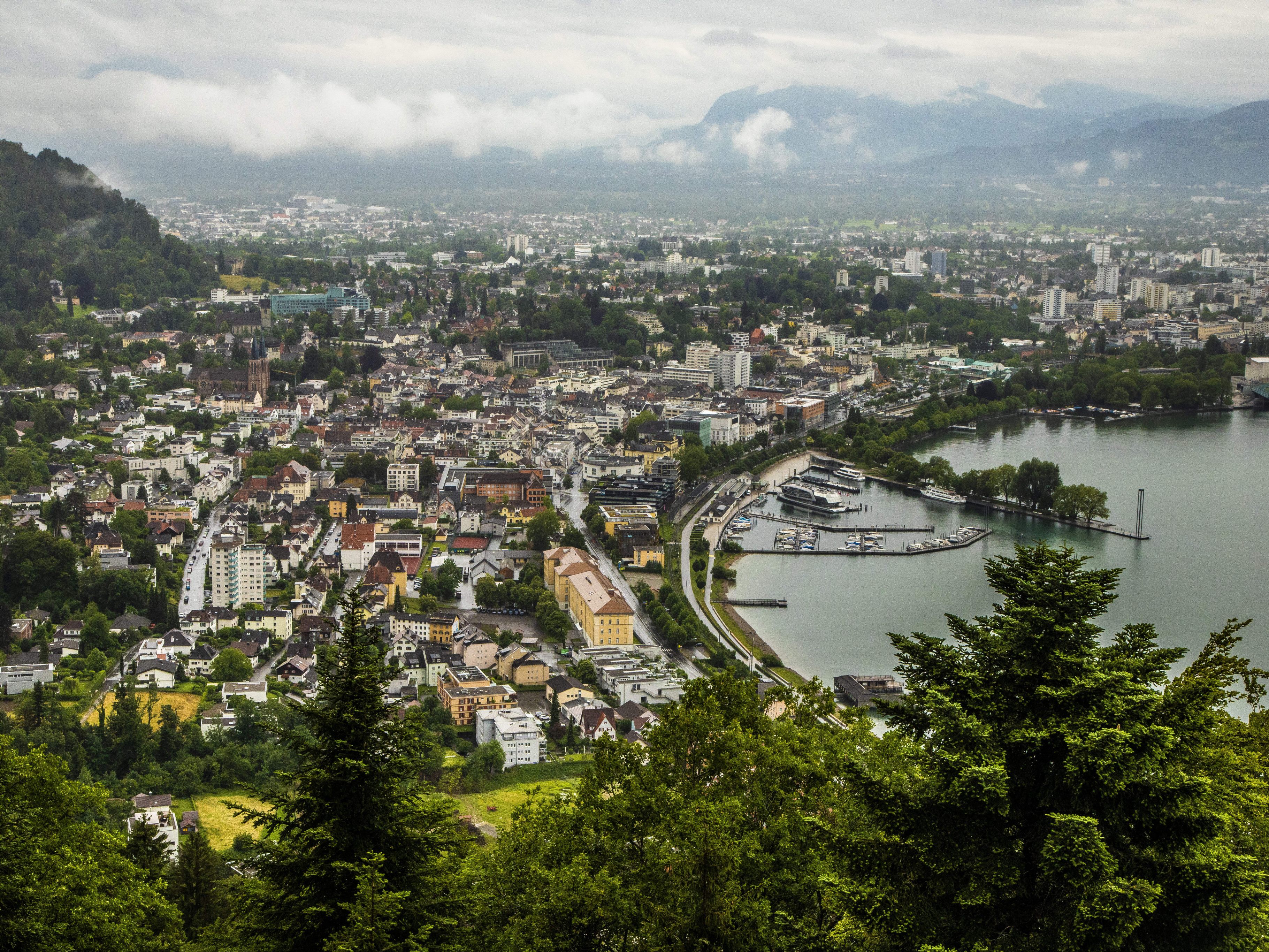 In Bregenz findet eine angemeldete Versammlung statt.