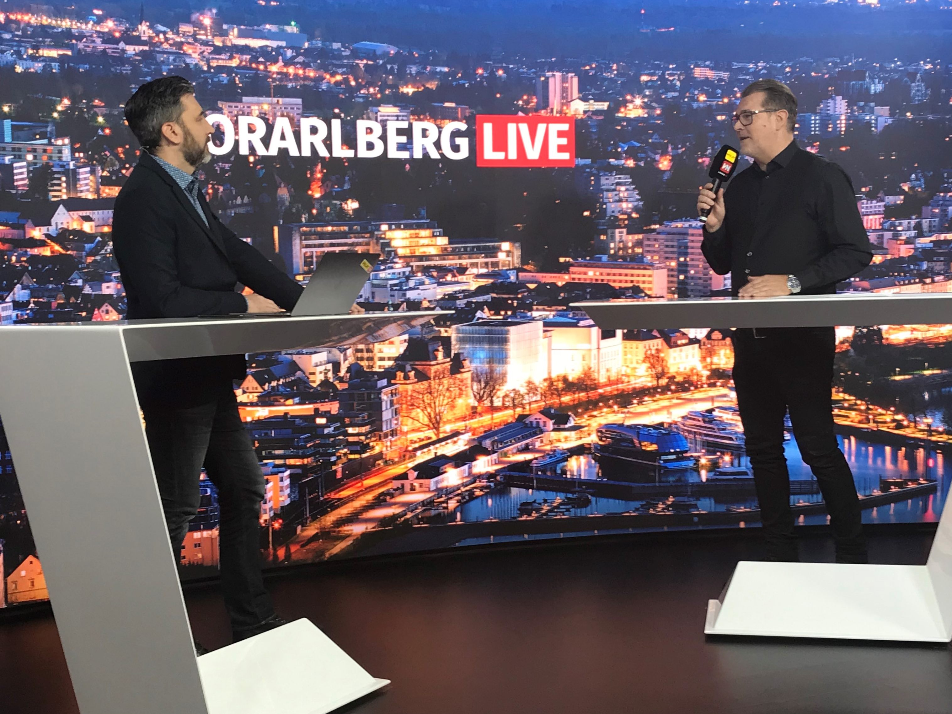 Günther Plaickner war zu Gast bei "Vorarlberg LIVE". Günther Plaickner war zu Gast bei "Vorarlberg LIVE".