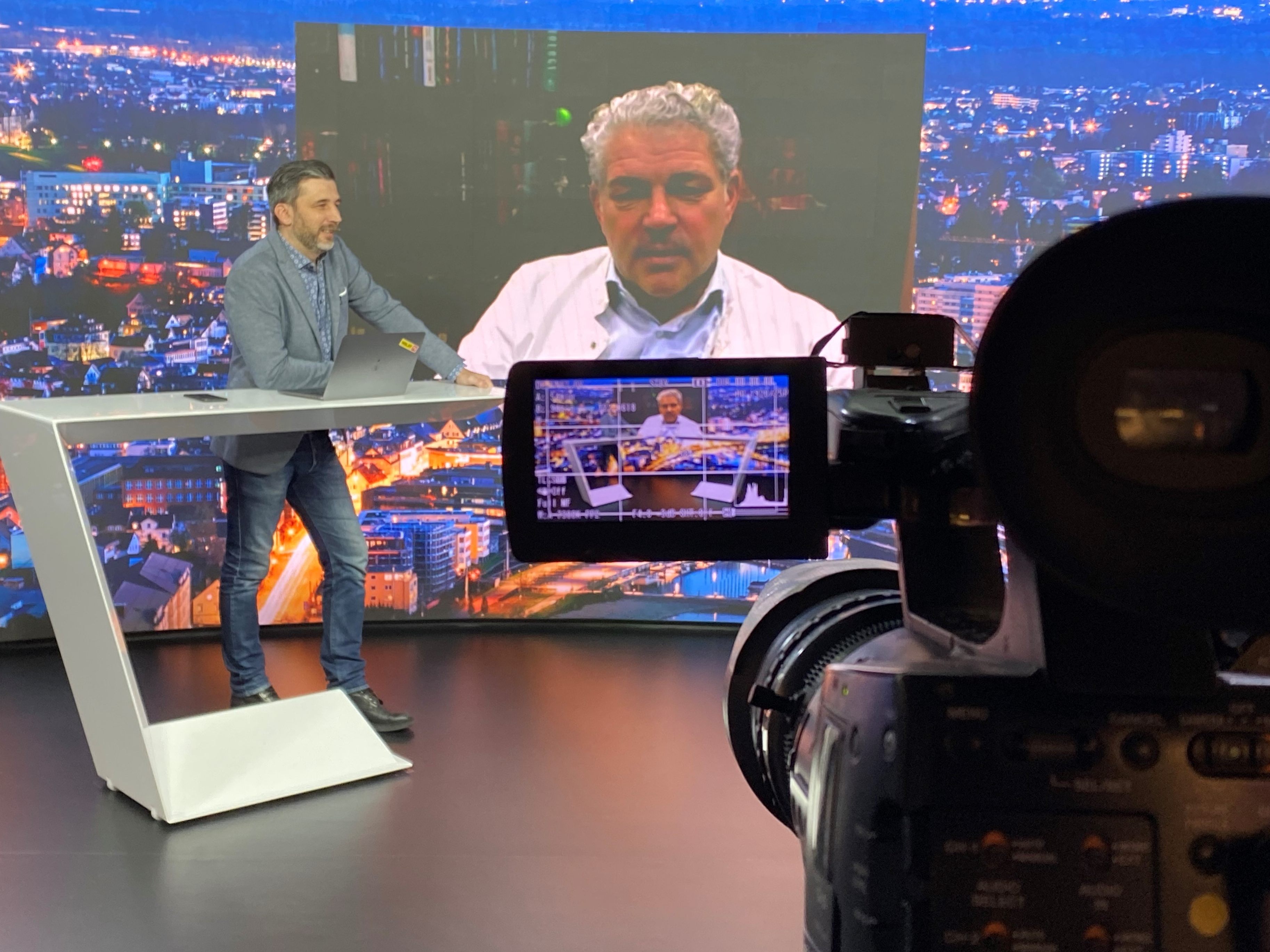 Prof. Dr. Michael Tsokos war am Dienstag bei "Vorarlberg LIVE". Prof. Dr. Michael Tsokos war am Dienstag bei "Vorarlberg LIVE".