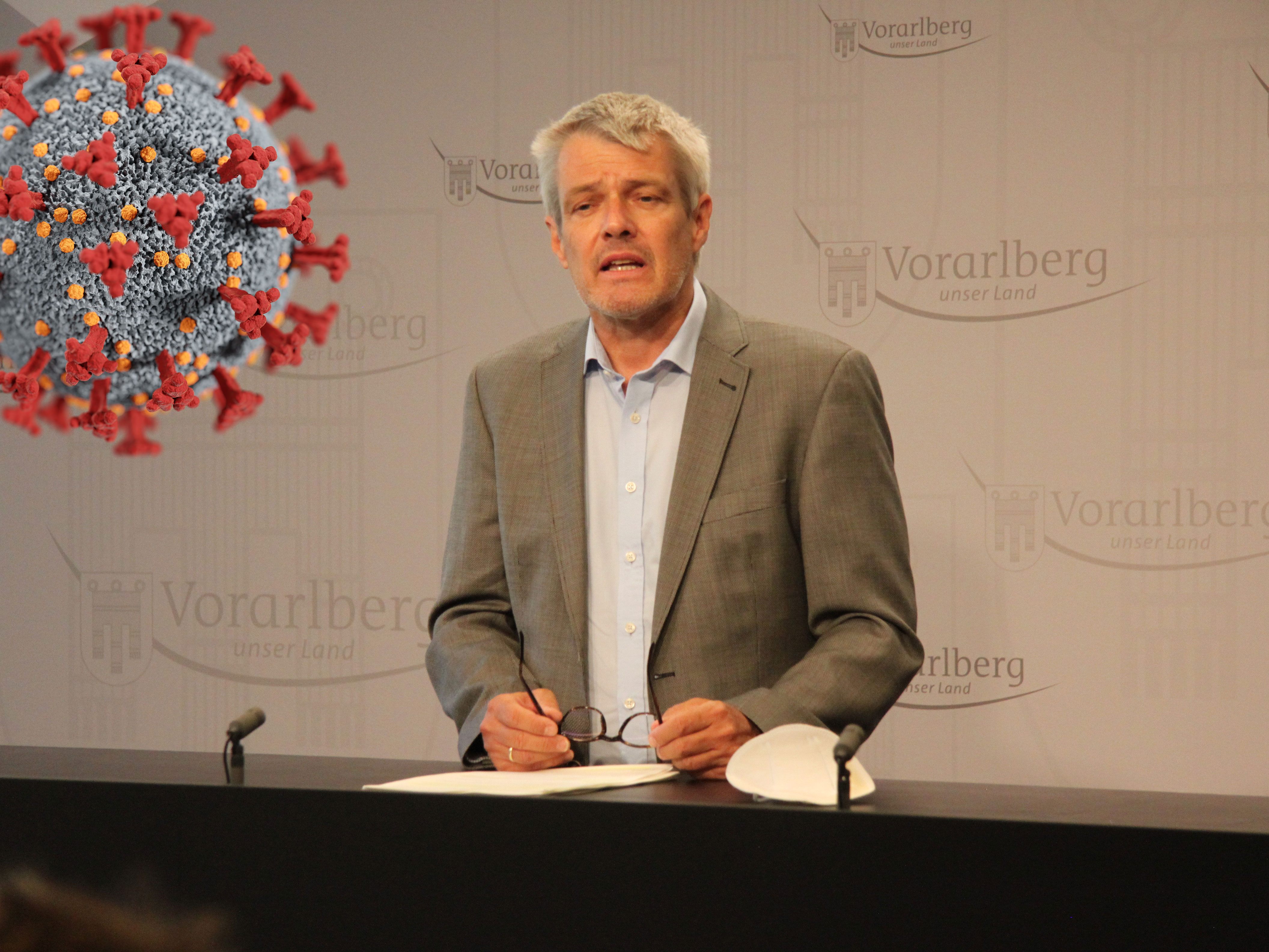Wolfgang Grabher wirbt für die Booster-Impfung im Kampf gegen Omikron. Wolfgang Grabher wirbt für die Booster-Impfung im Kampf gegen Omikron.