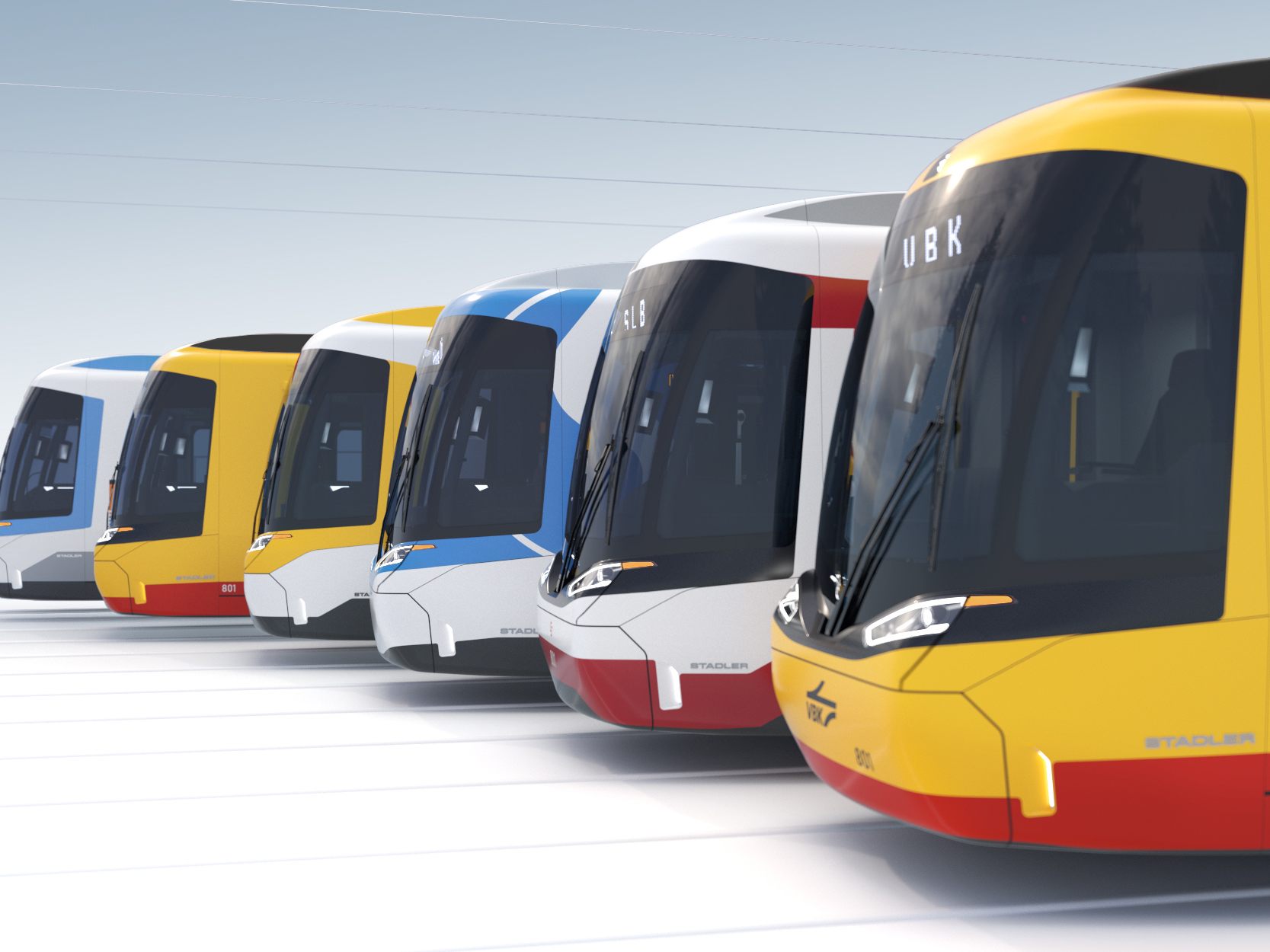 Der CITYLINK von Stadler ist eine clevere Strassenbahn, die bei entsprechender Konfiguration auch als Überlandbahn eingesetzt werden kann. Der CITYLINK von Stadler ist eine clevere Strassenbahn, die bei entsprechender Konfiguration auch als Überlandbahn eingesetzt werden kann.