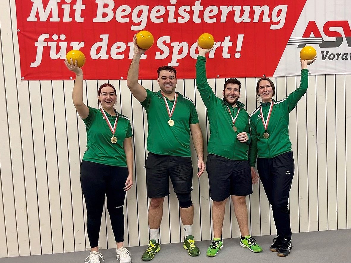 Das Tandem-Team mit Chiara Feher, Kristian Feher, Marcel Wüschner und Steffi Wüschner. Das Tandem-Team mit Chiara Feher, Kristian Feher, Marcel Wüschner und Steffi Wüschner.
