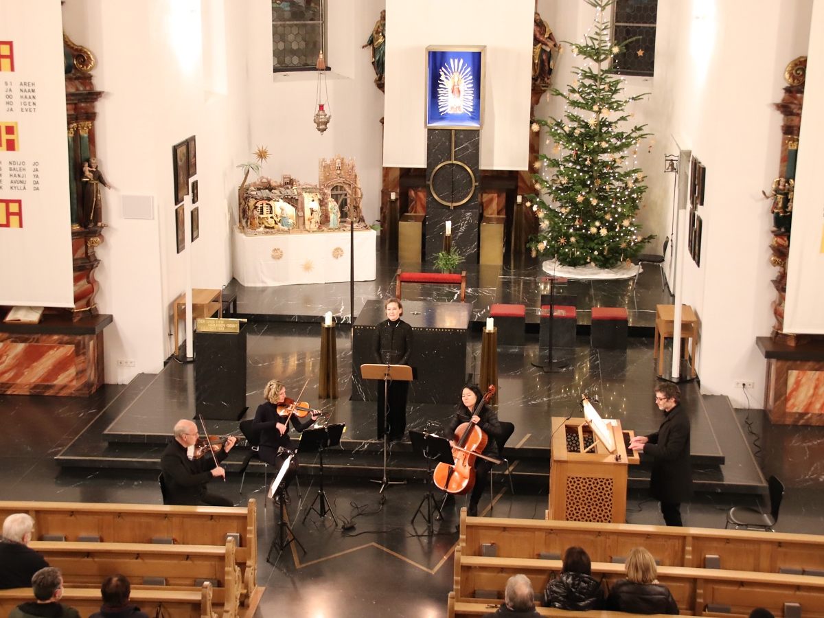 Der Verein Musica Sacra lud zum Konzert in die Basilika Bildstein. Der Verein Musica Sacra lud zum Konzert in die Basilika Bildstein.