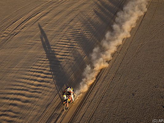 Walkner bei Dakar schon Gesamt-Dritter/Archiv