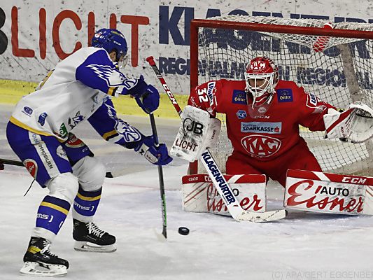 Der VSV bezwingt den KAC im Kärntner Derby