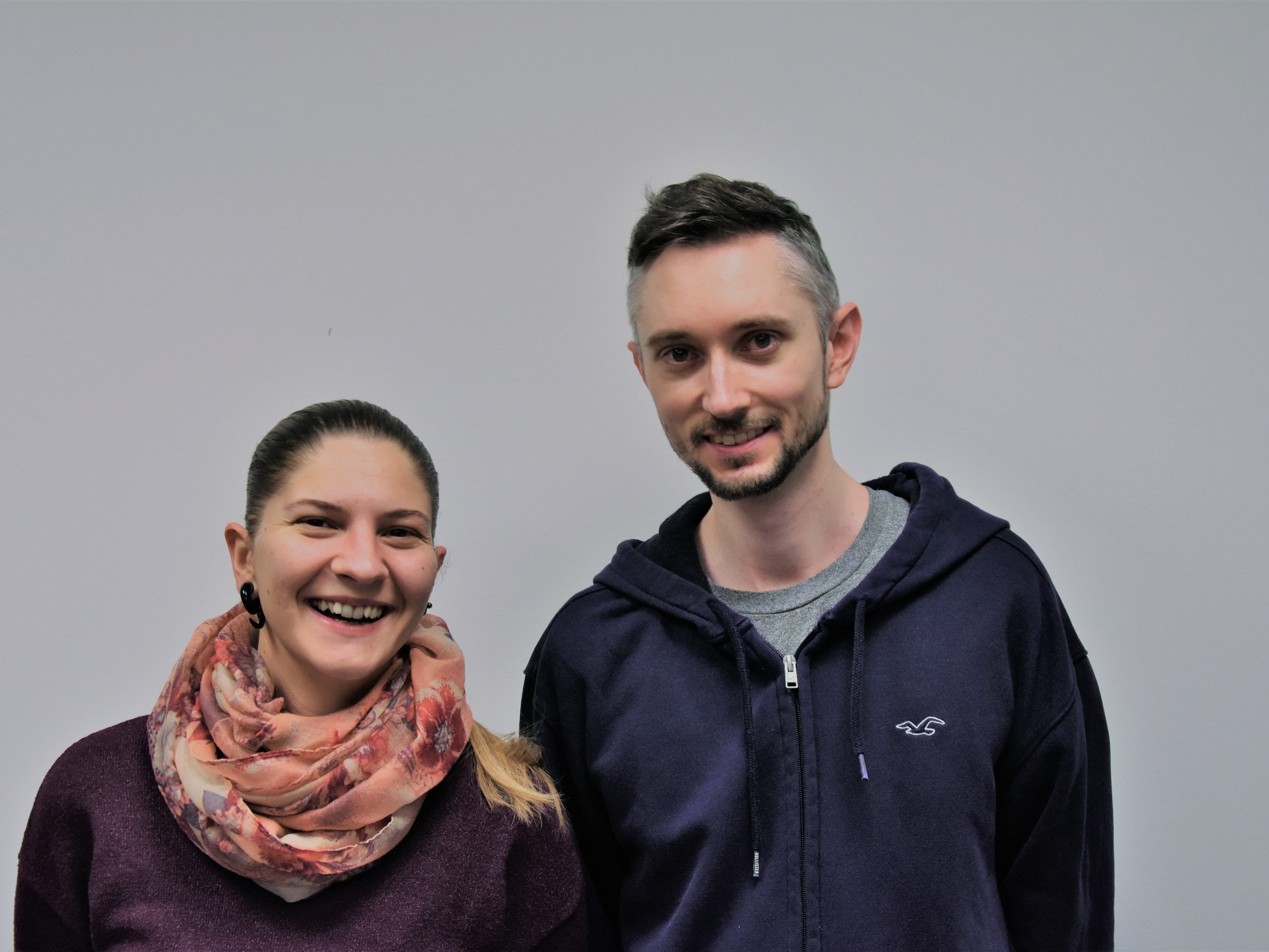 Stefanie Blenk und Sebastian Hermann betreuen ab sofort die Jugendlichen in Mäder Stefanie Blenk und Sebastian Hermann betreuen ab sofort die Jugendlichen in Mäder