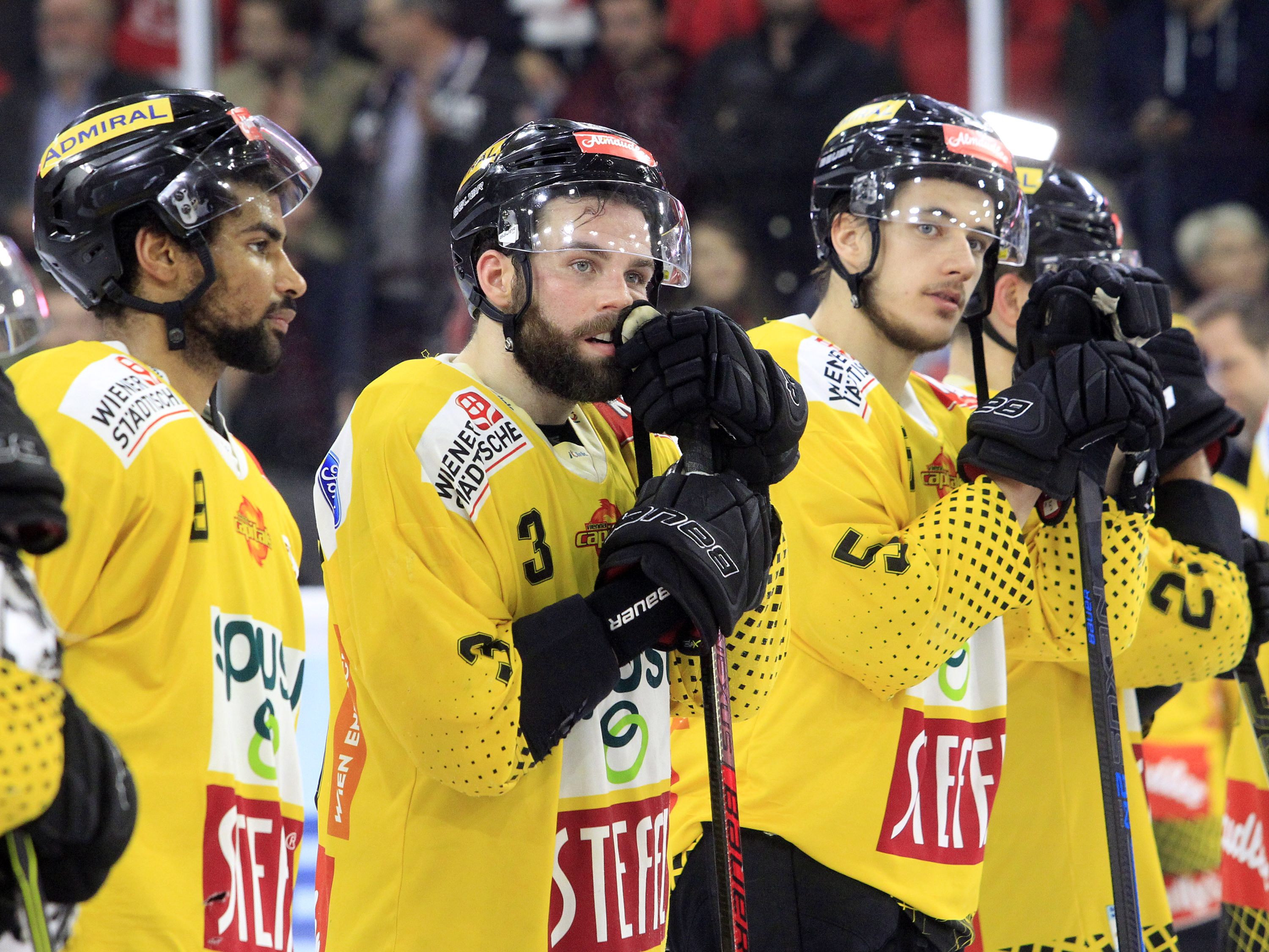 Die Capitals verloren 4:5 in Ljubljana.
