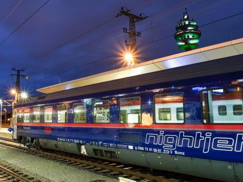 Im Nachtzug von Wien nach Zürich
