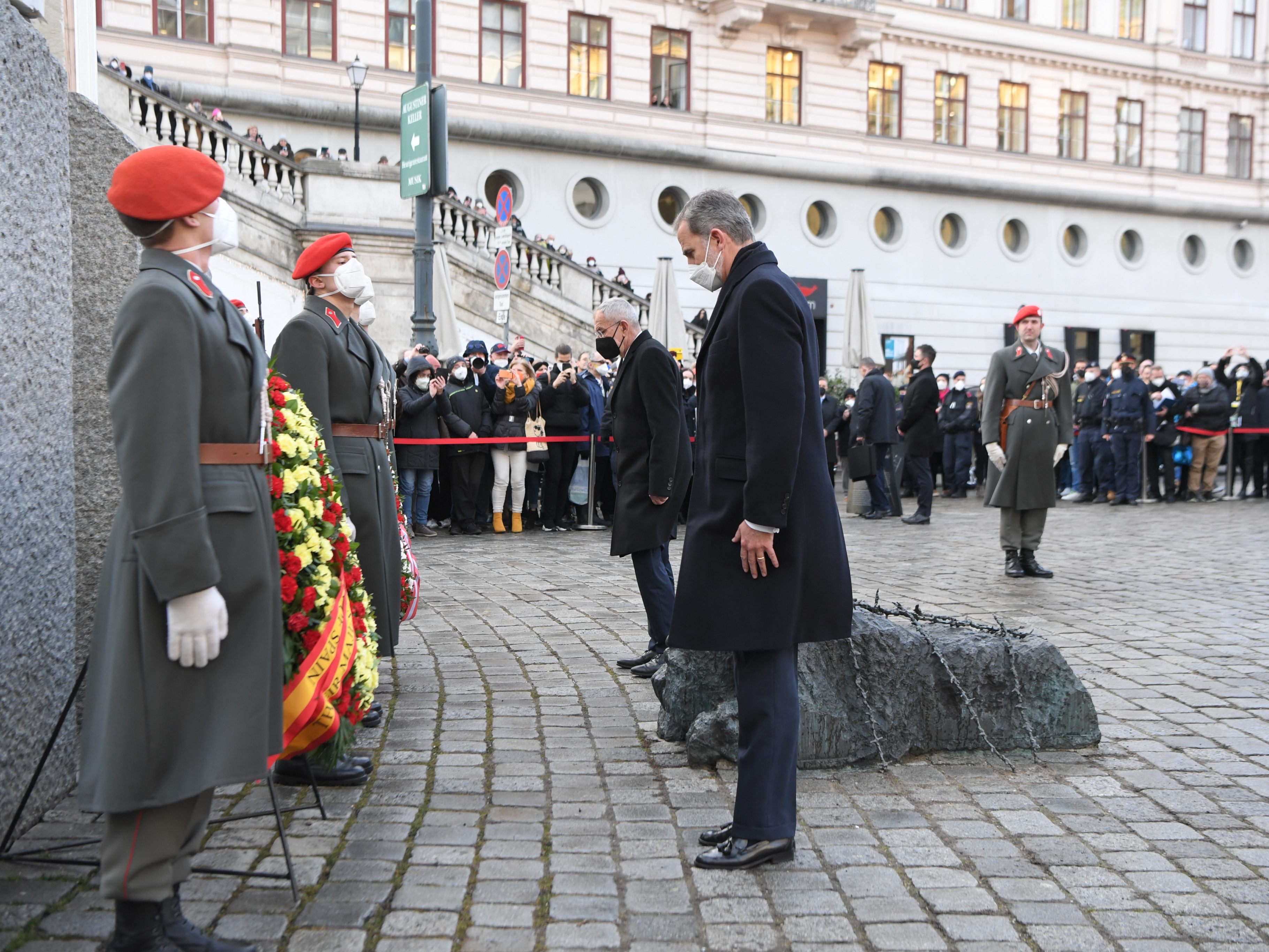 Spaniens König war in Wien zu sehen. Spaniens König war in Wien zu sehen.