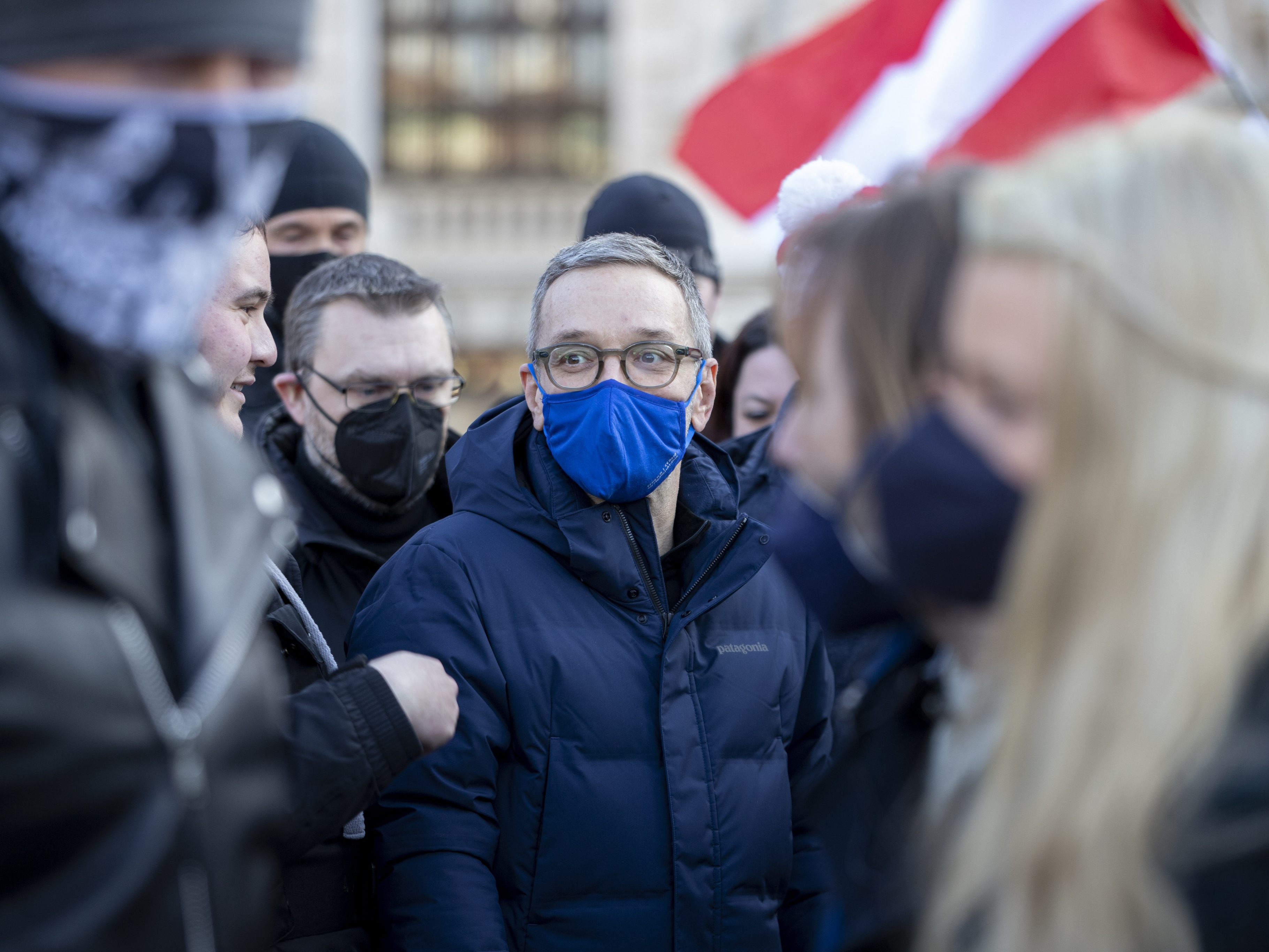 Der FPÖ-Chef kämpft weiter gegen die Impfpflicht in Österreich.