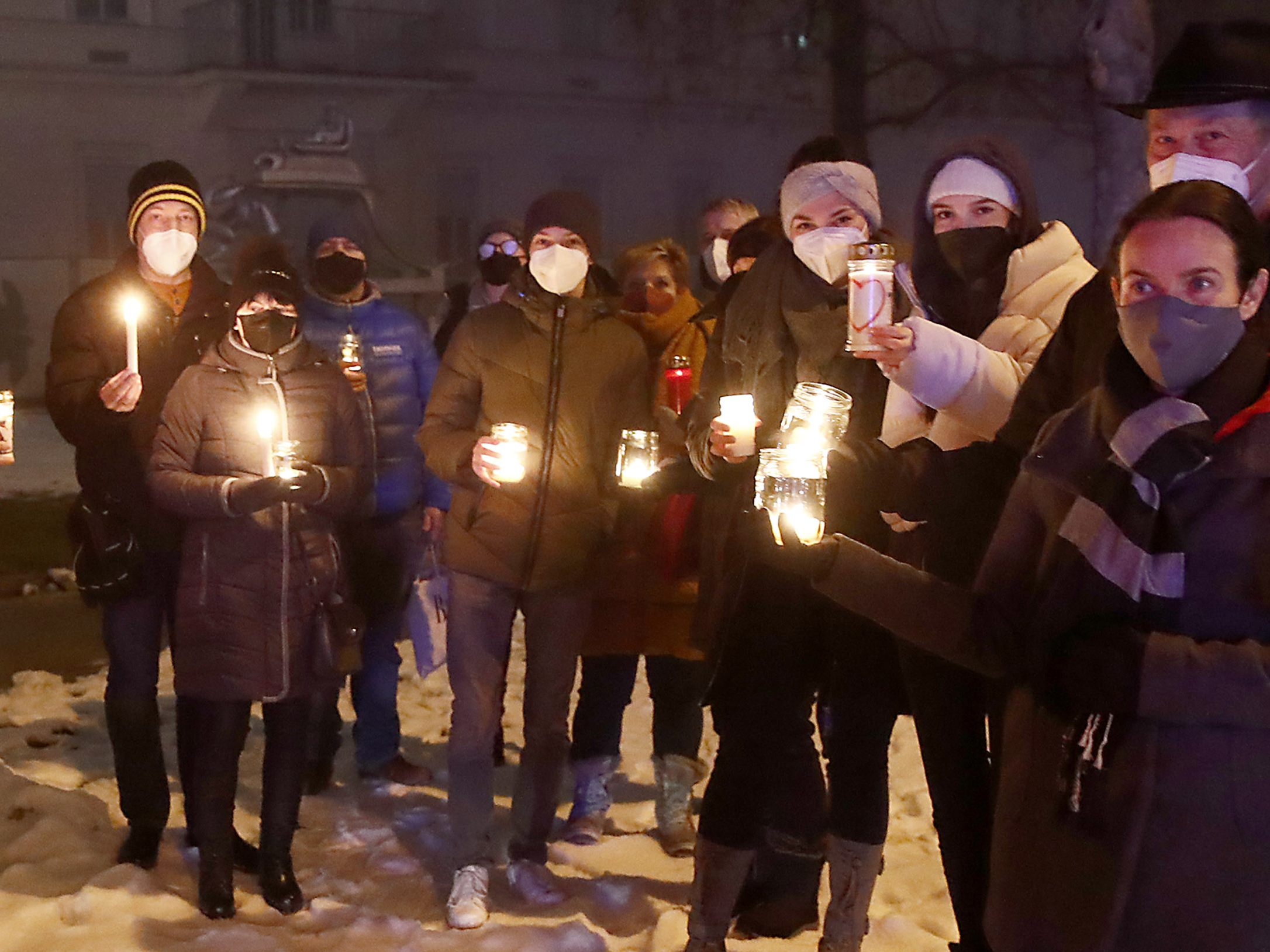 Teilnehmer bei der Veranstaltung "#YesWeCare"