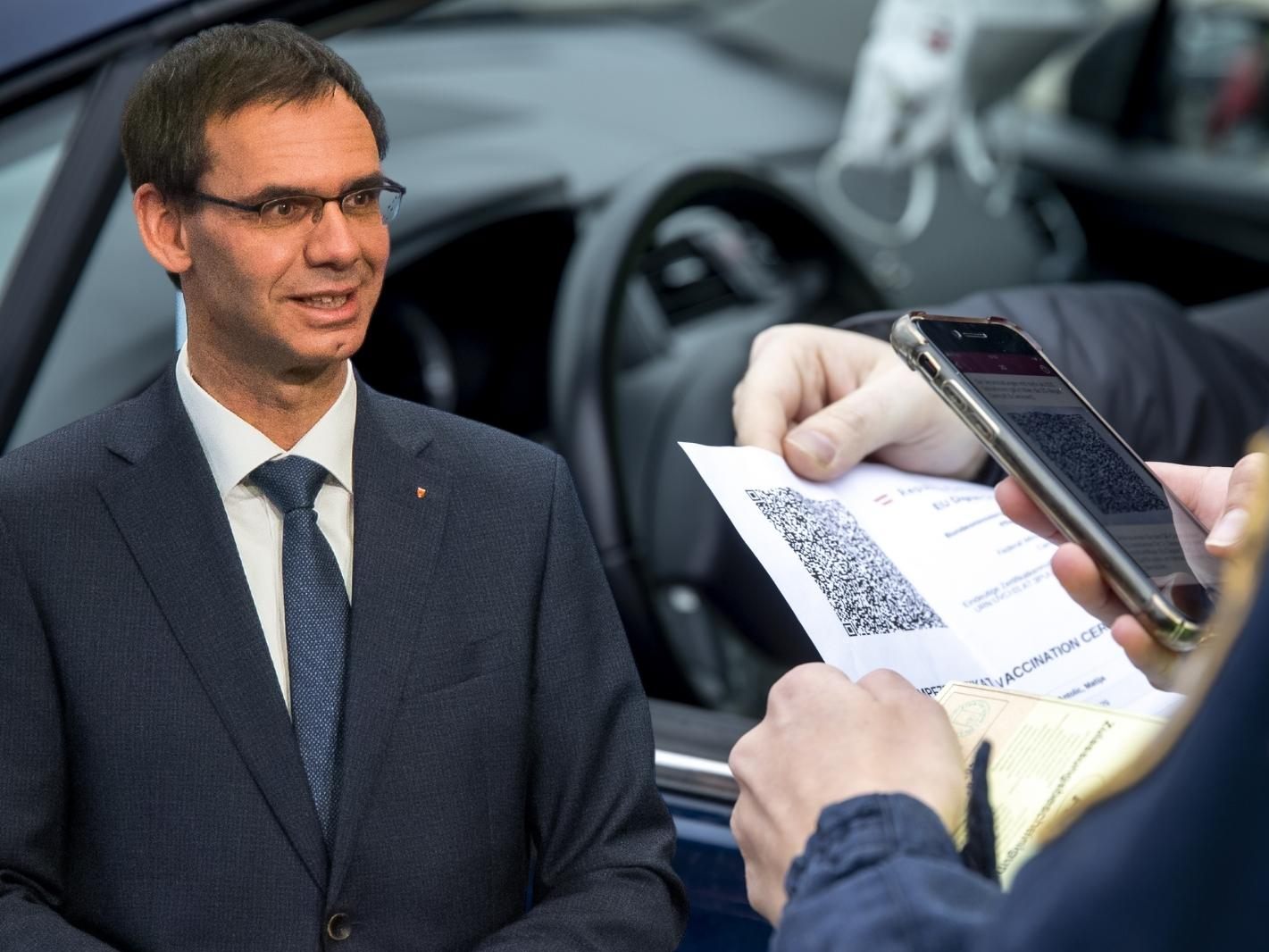 LH Wallner begrüßt das Lockdown-Ende für Ungeimpfte. LH Wallner begrüßt das Lockdown-Ende für Ungeimpfte.