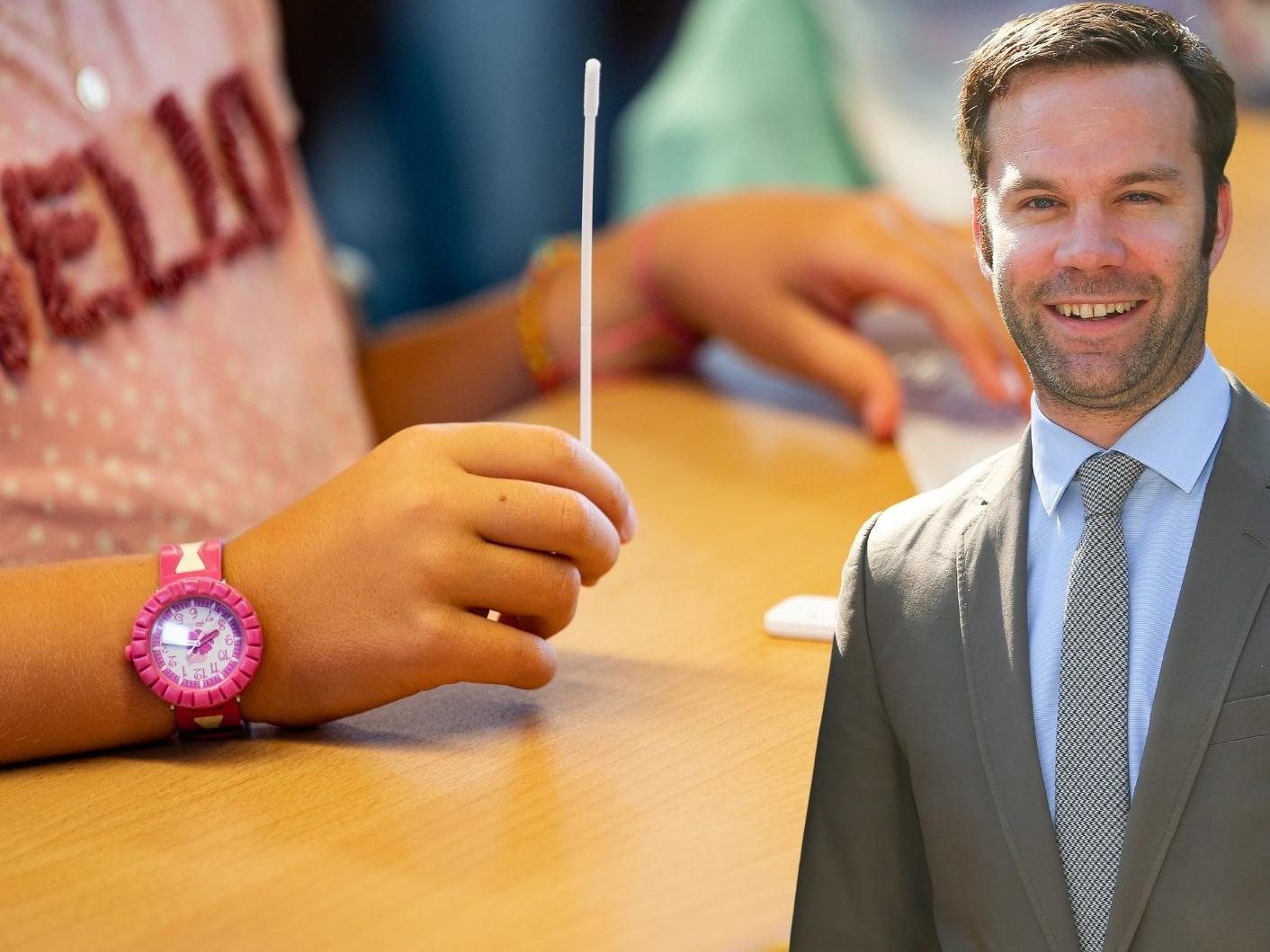 Das Land Vorarlberg sieht sich angesichts Omikron mit steigenden Infektionszahlen an Schulen und Kindergärten konfrontiert.