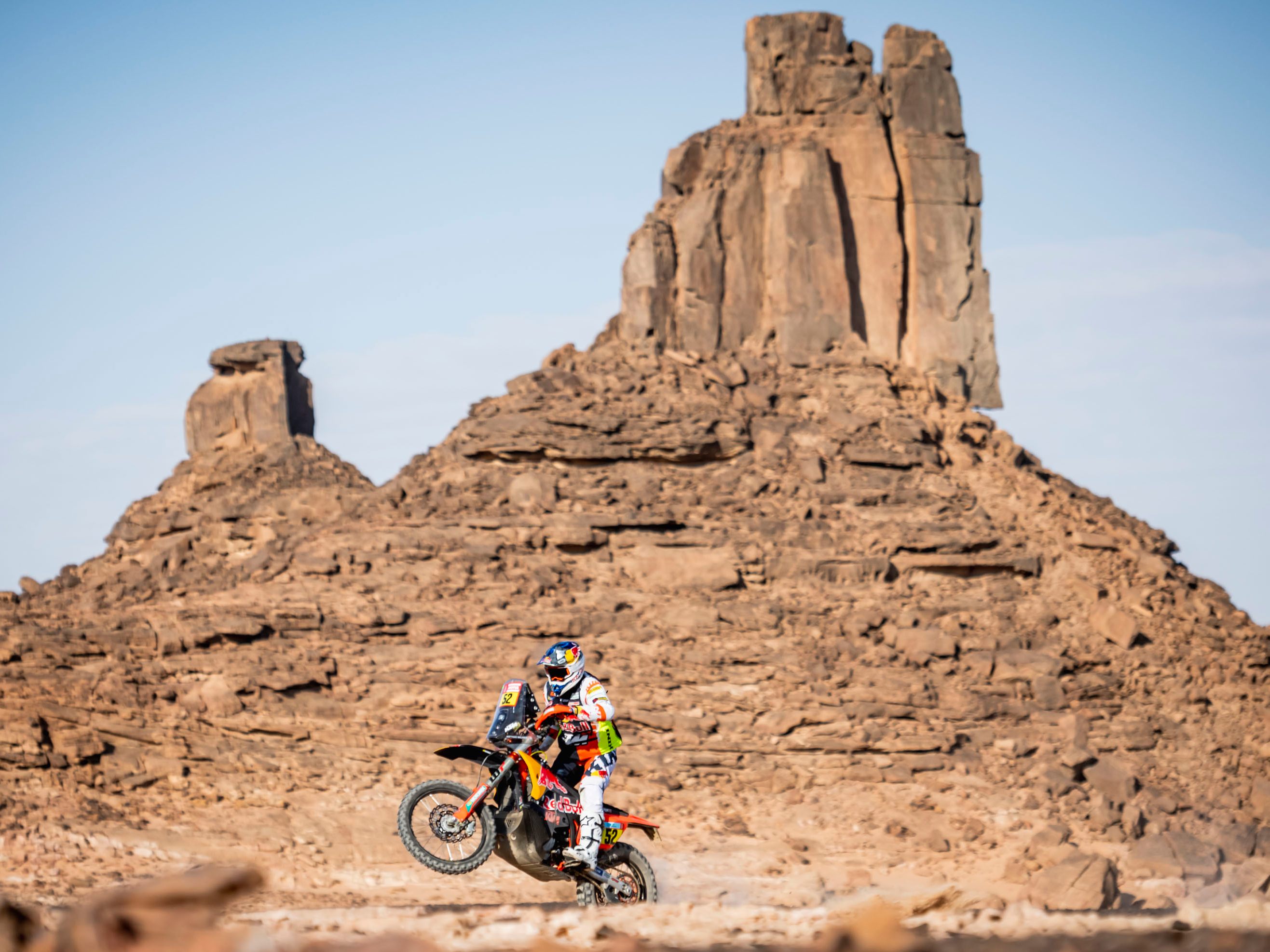 Matthias Walkner fiel bei der Rallye Dakar zurück. Matthias Walkner fiel bei der Rallye Dakar zurück.