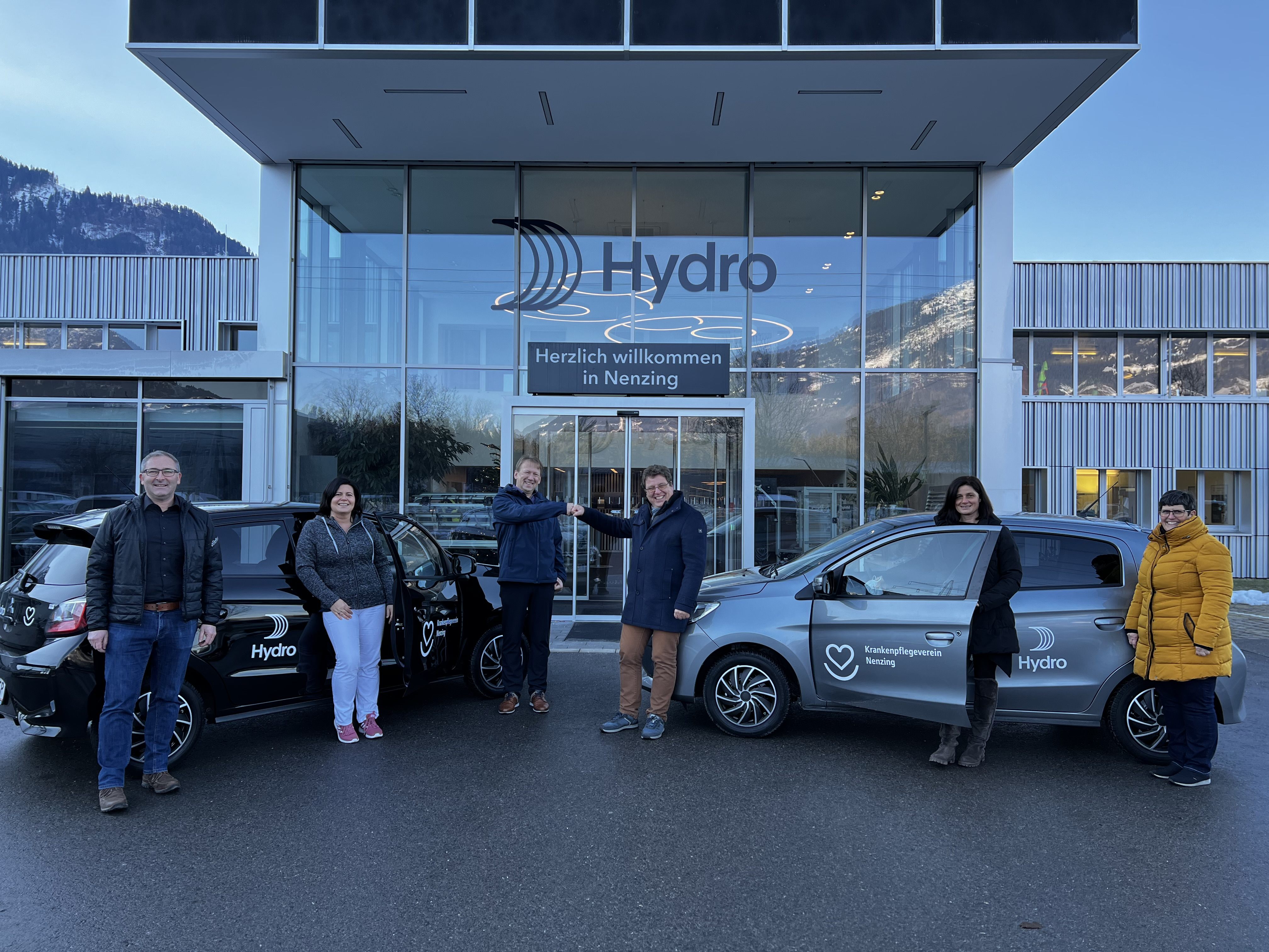 Dank der Firma Hydro Nenzing ist das Pflegeteam des Krankenpflegeverein Nenzing mobil.