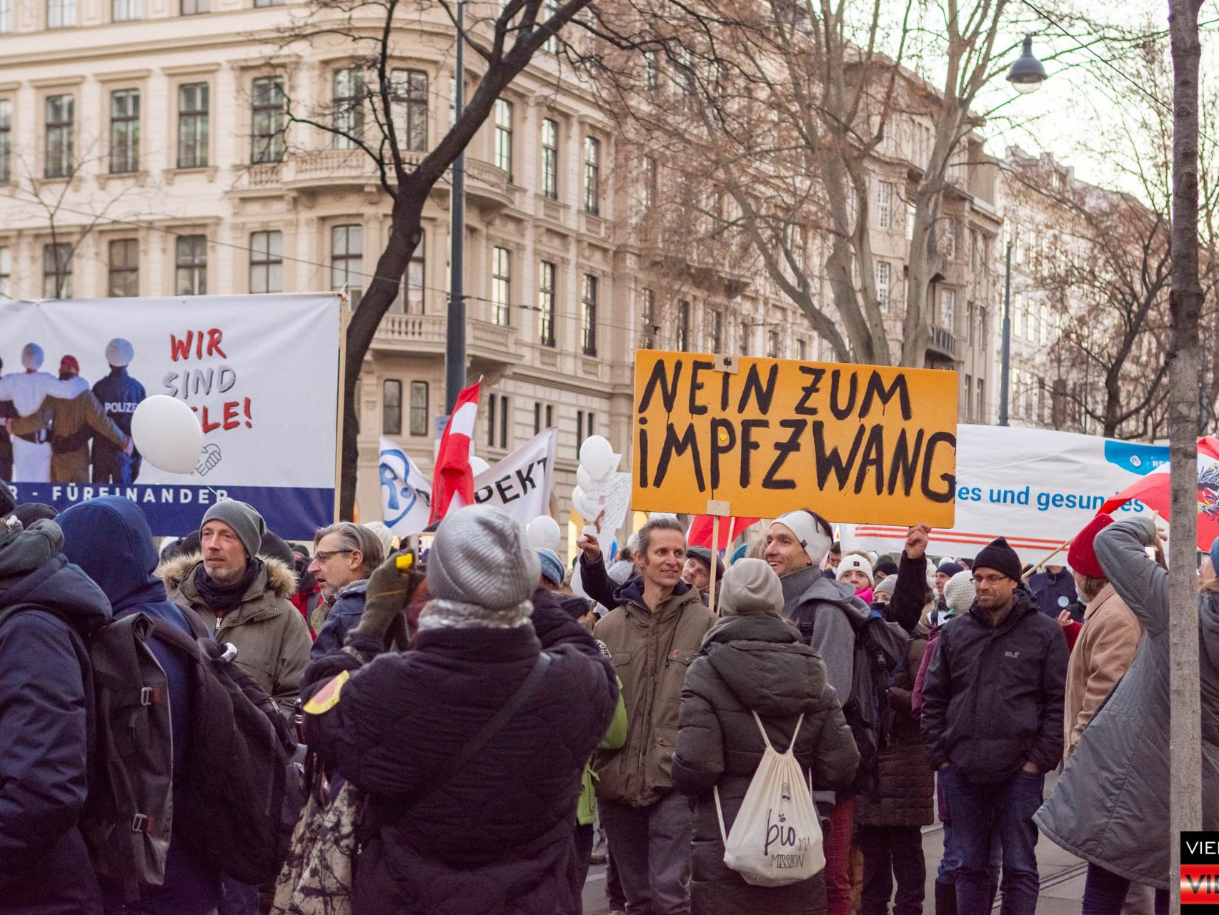 15012022 Demonstration gegen den Gesundheitsfaschismus und Impfzwang - Teil 2/2