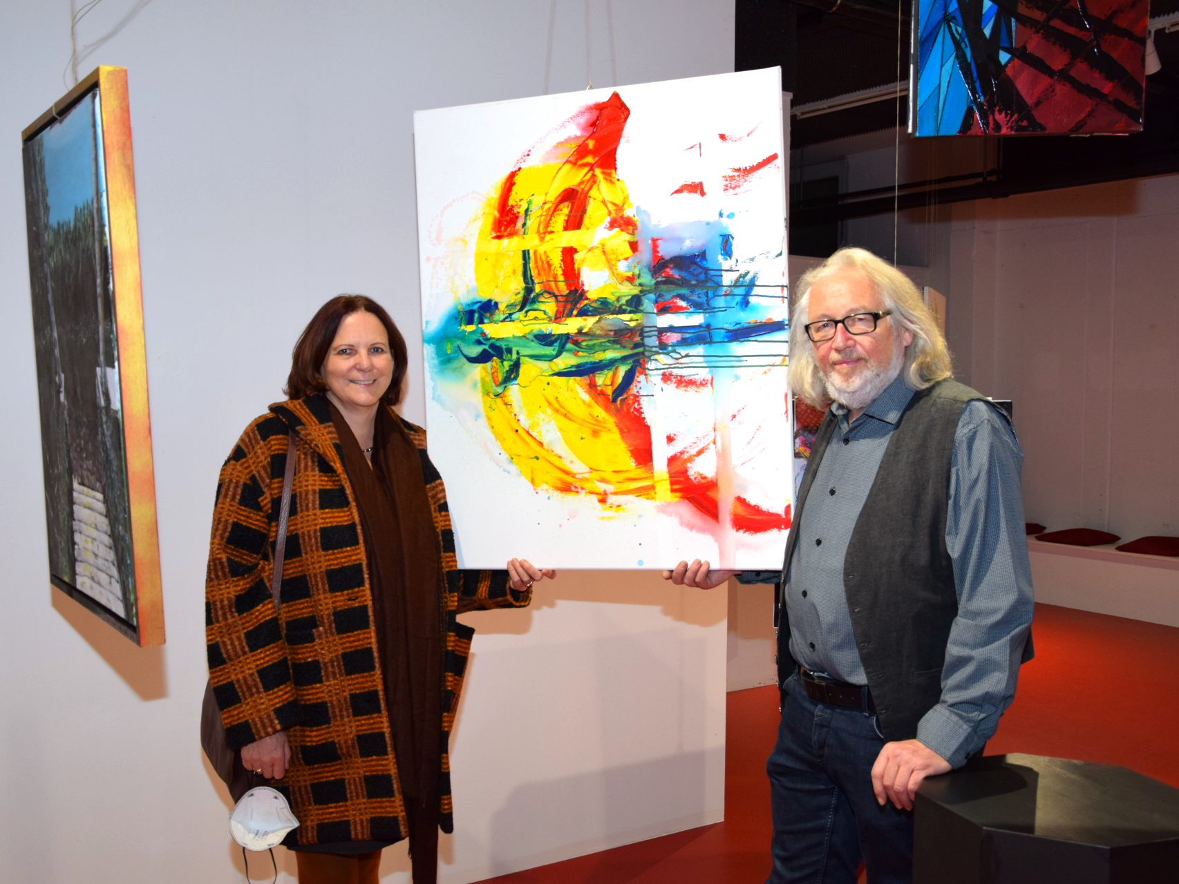 Den "Kunst IrrGarten" in der Kellergalerie kukuphi in Bludenz ließ auch das Ehepaar Kornelia und Markus Schaffenrath auf sich wirken. Den "Kunst IrrGarten" in der Kellergalerie kukuphi in Bludenz ließ auch das Ehepaar Kornelia und Markus Schaffenrath auf sich wirken.