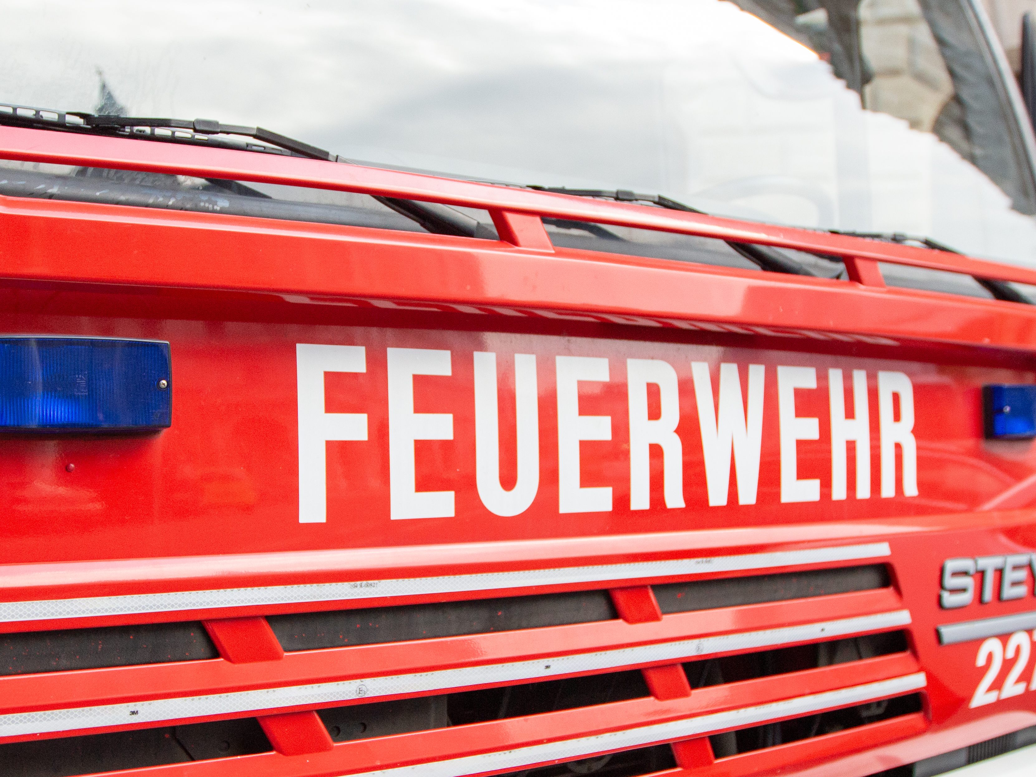 Die Feuerwehr konnte die betagte Dame retten. Die Feuerwehr konnte die betagte Dame retten.