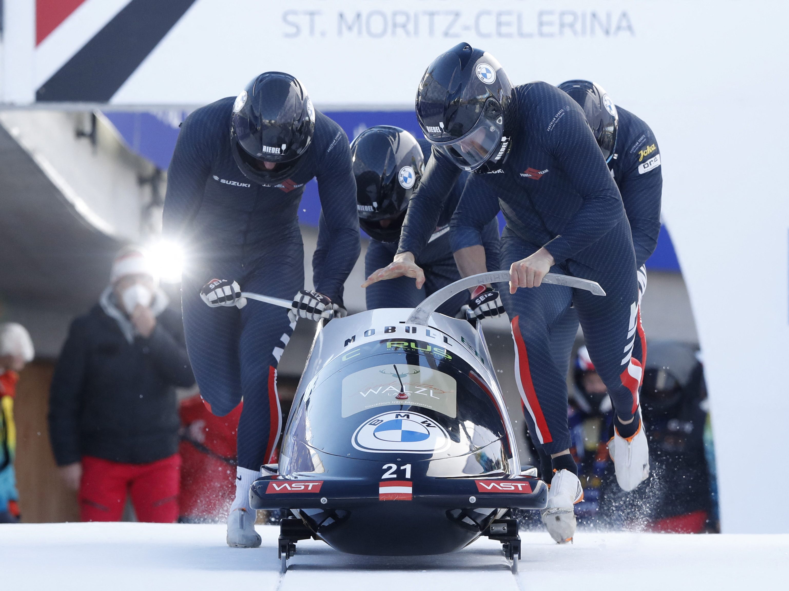Im Bob-Team von Pilot Markus Treichl wurde Mitterer positiv getestet.