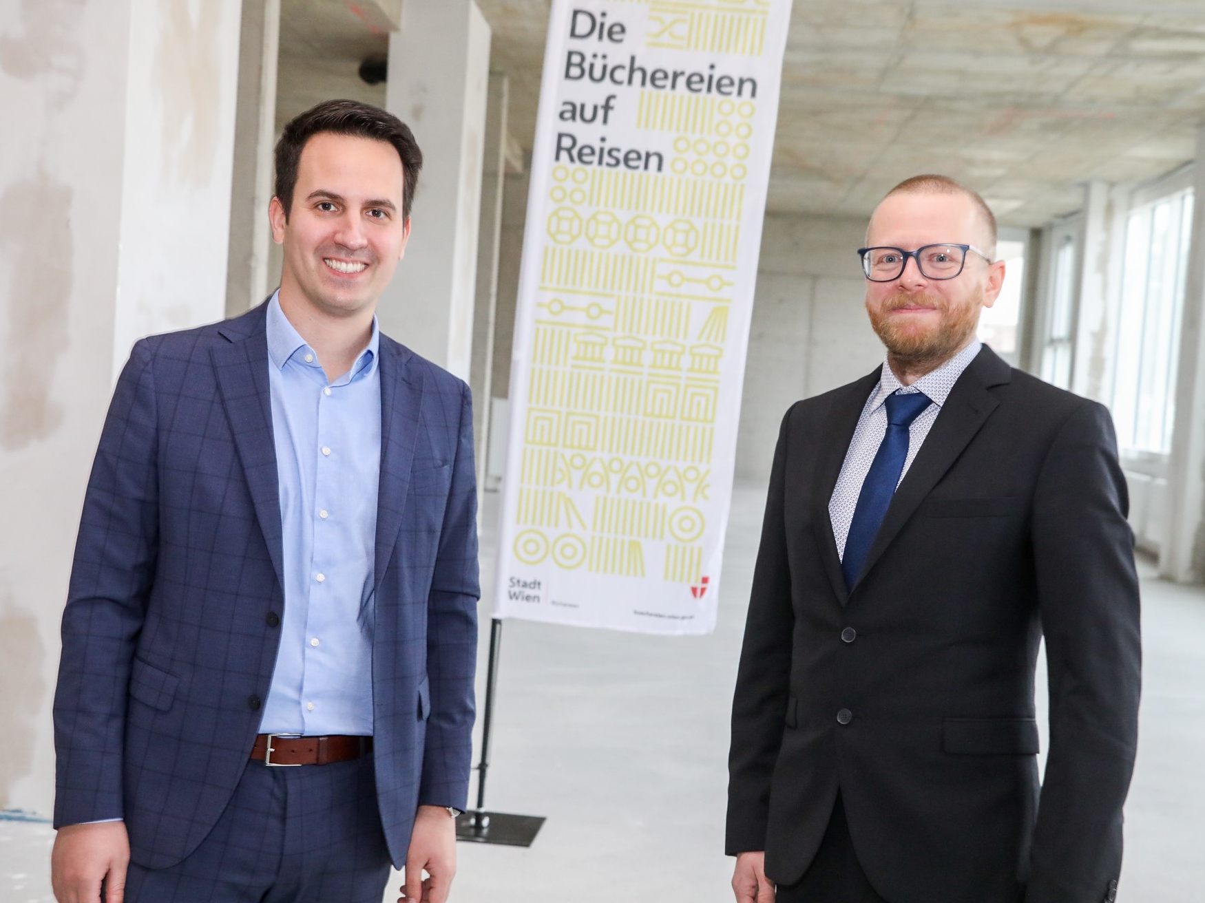 Pöckl mit Vizebürgermeister Christoph Wiederkehr. Pöckl mit Vizebürgermeister Christoph Wiederkehr.
