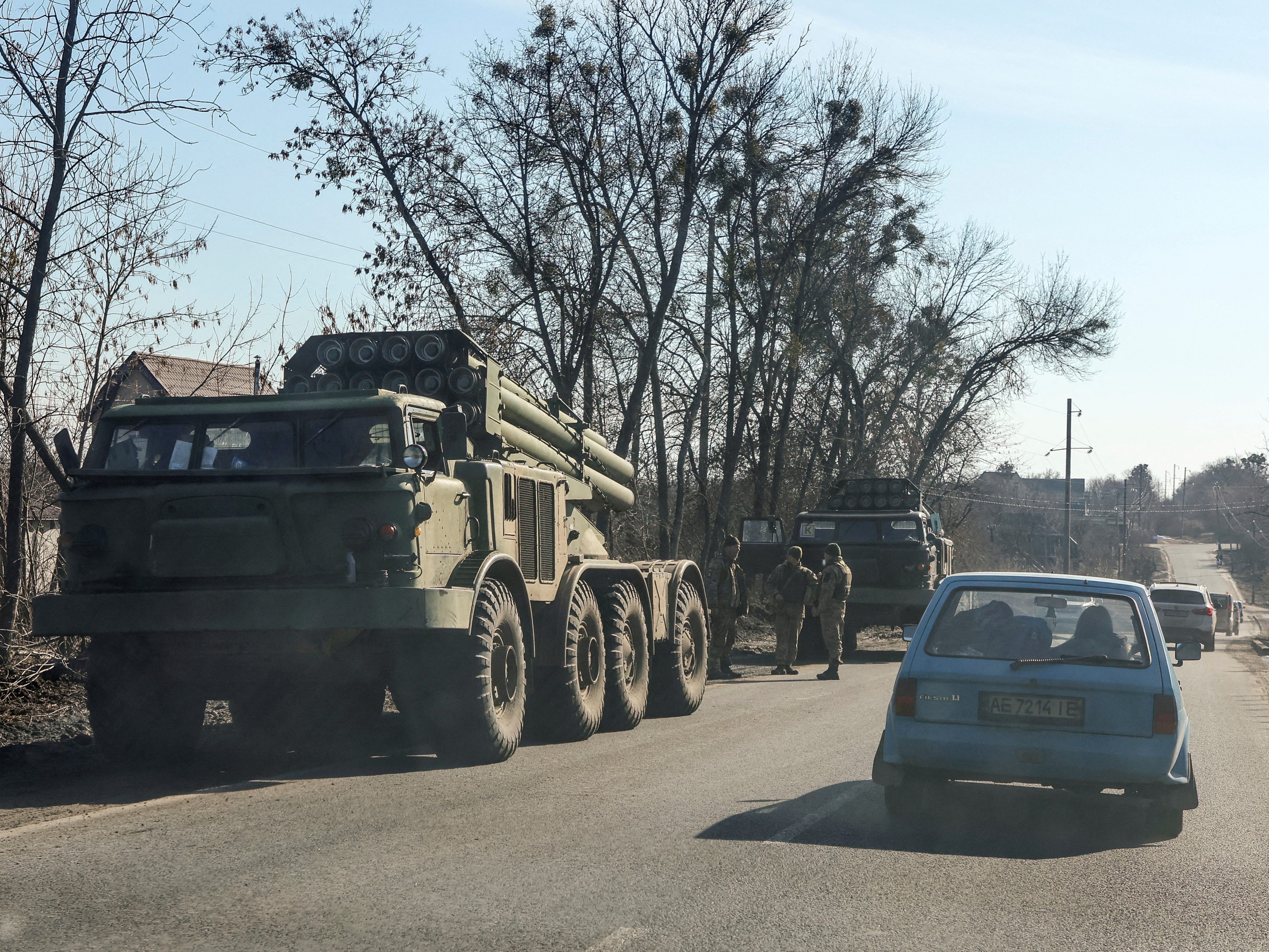 120 Österreicher befinden sich laut Außenministerium noch in der Ukraine. 120 Österreicher befinden sich laut Außenministerium noch in der Ukraine.