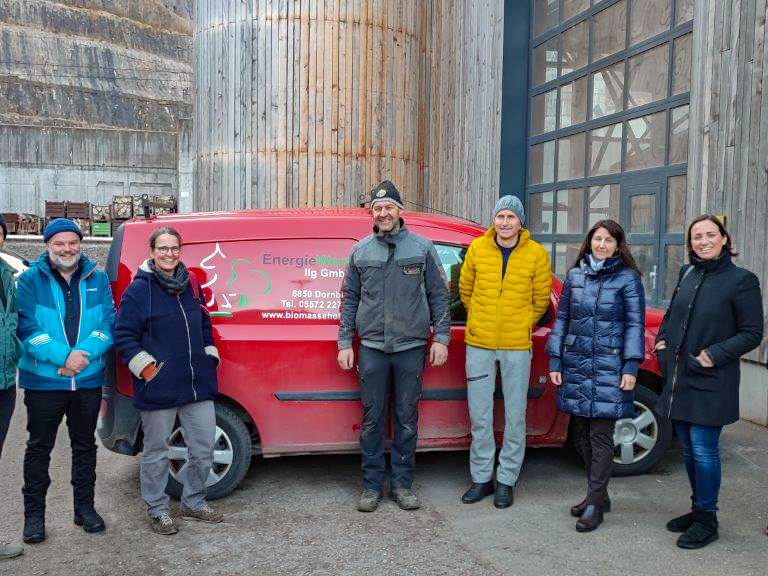 Hannes Mühlbacher, Josef Degasper, Melitta Sohm, Bernhard Ilg, Gerhard Reiter, Manuela Sicher, Katrin Flatz, Richard Hutter (v.l.n.r.)