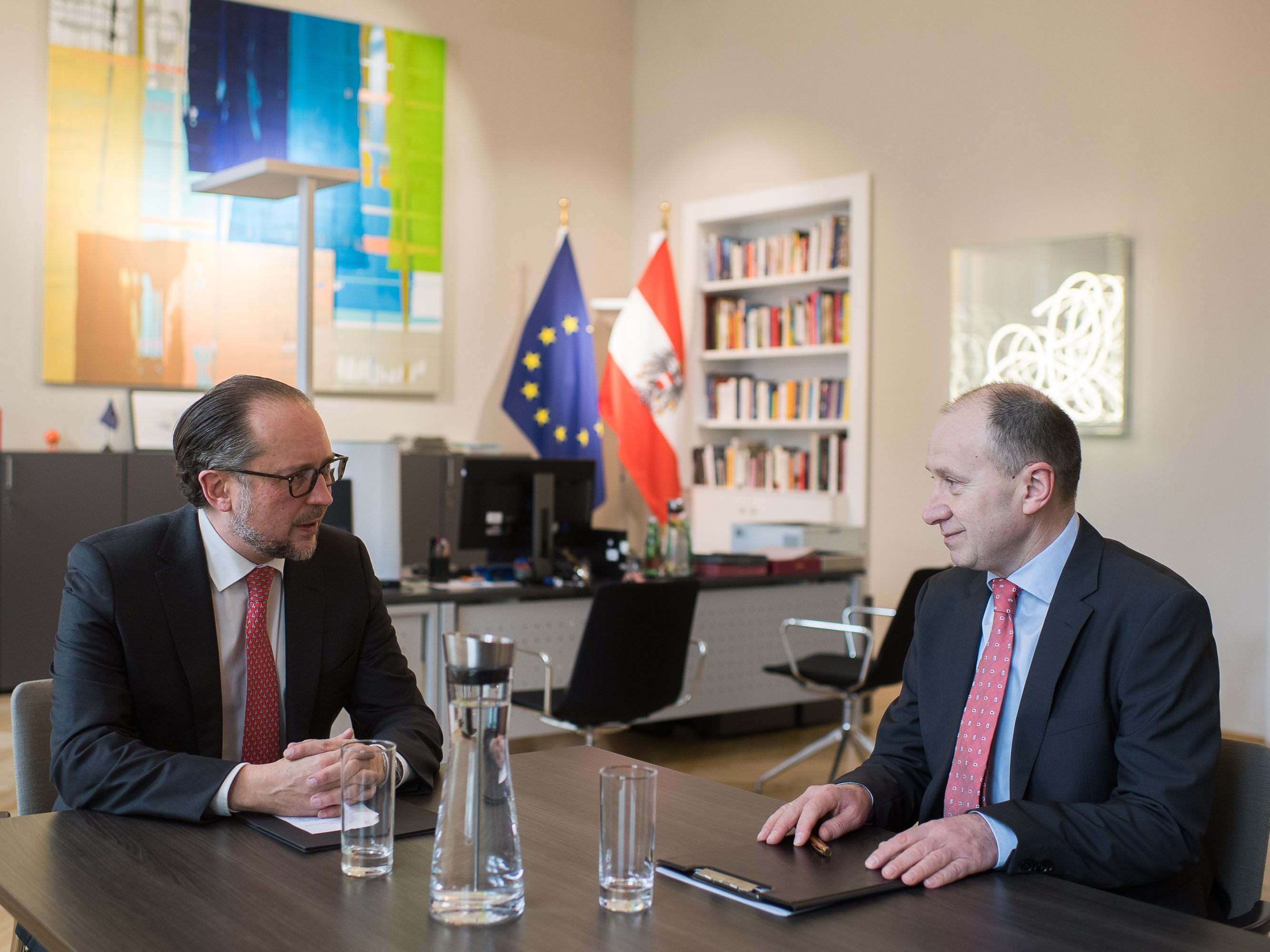 Schallenberg: Solidarität Österreichs "uneingeschränkt" Schallenberg: Solidarität Österreichs "uneingeschränkt"
