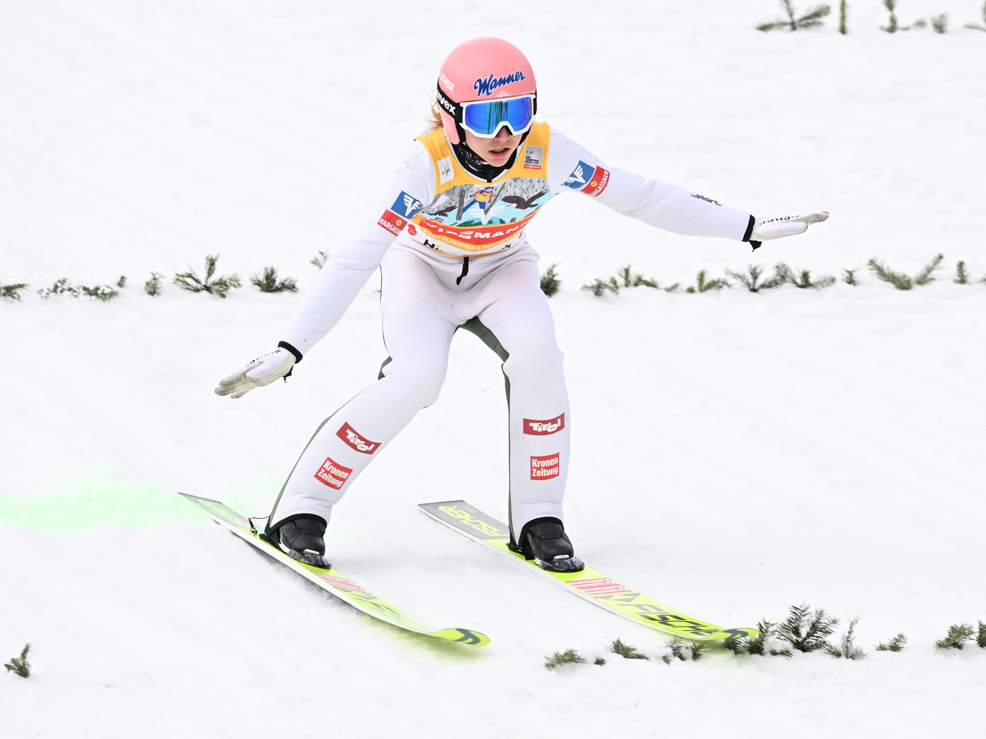 Sara Marita Kramer schnappte sich Platz zwei beim Heim-Weltcup. Sara Marita Kramer schnappte sich Platz zwei beim Heim-Weltcup.