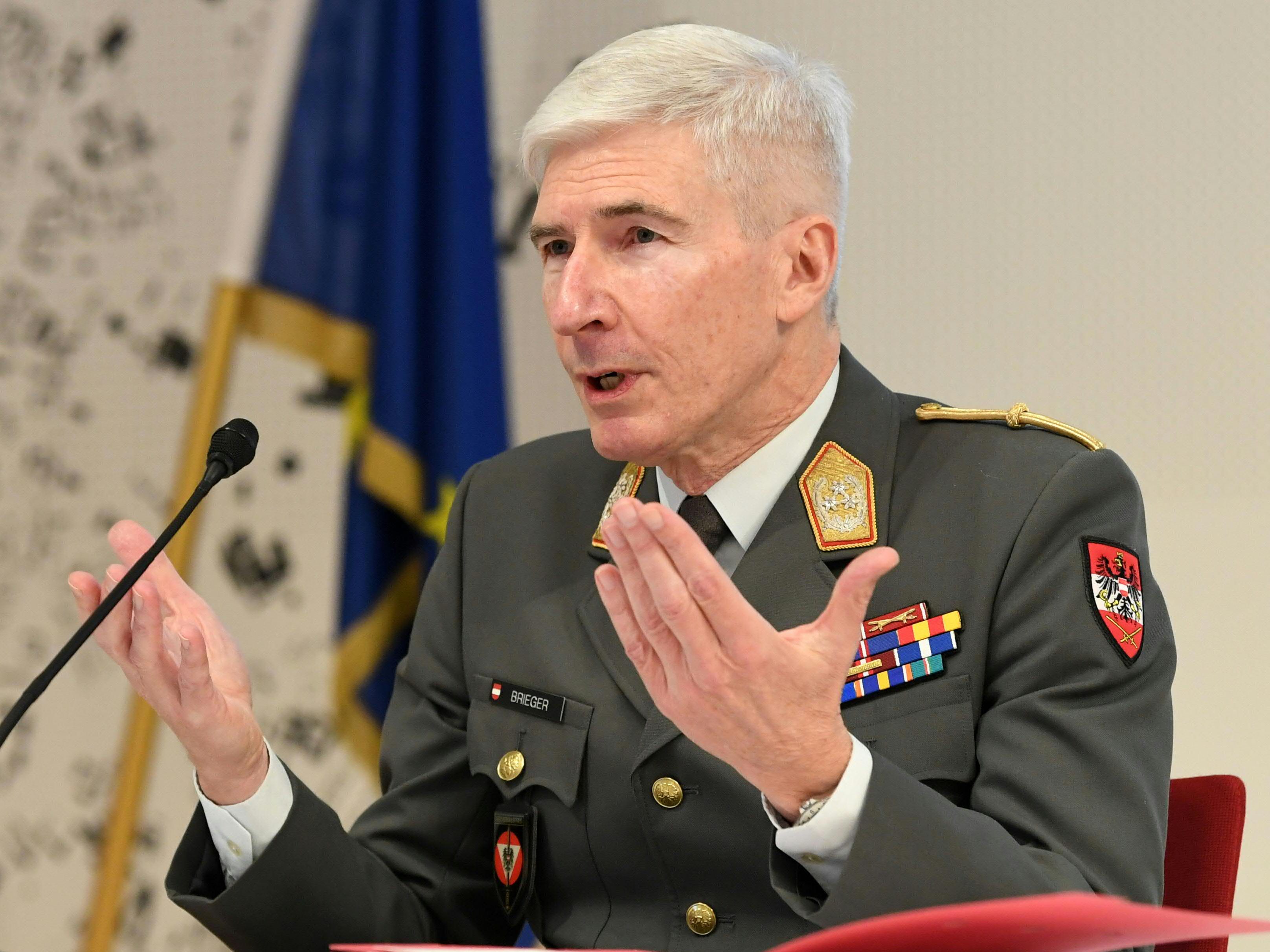 Generalstabschef Robert Brieger geht im Juni nach Brüssel. Wer sein Nachfolger wird, bleibt abzuwarten. Generalstabschef Robert Brieger geht im Juni nach Brüssel. Wer sein Nachfolger wird, bleibt abzuwarten.