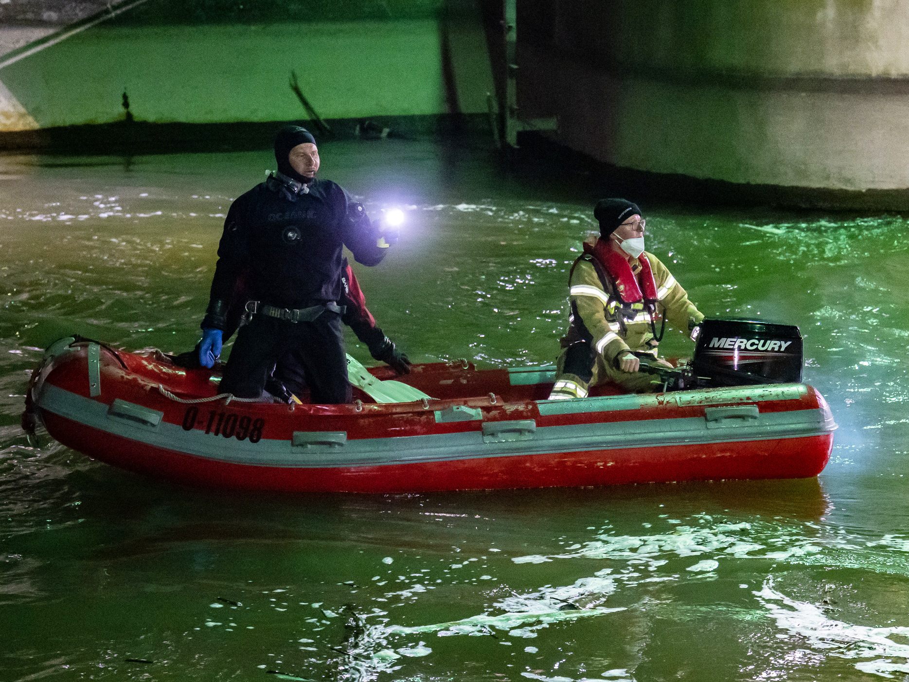 Jener 33-jährige Wiener der in den Kleinmünchner Kanal fiel, wurde am Mittwoch tot geborgen.