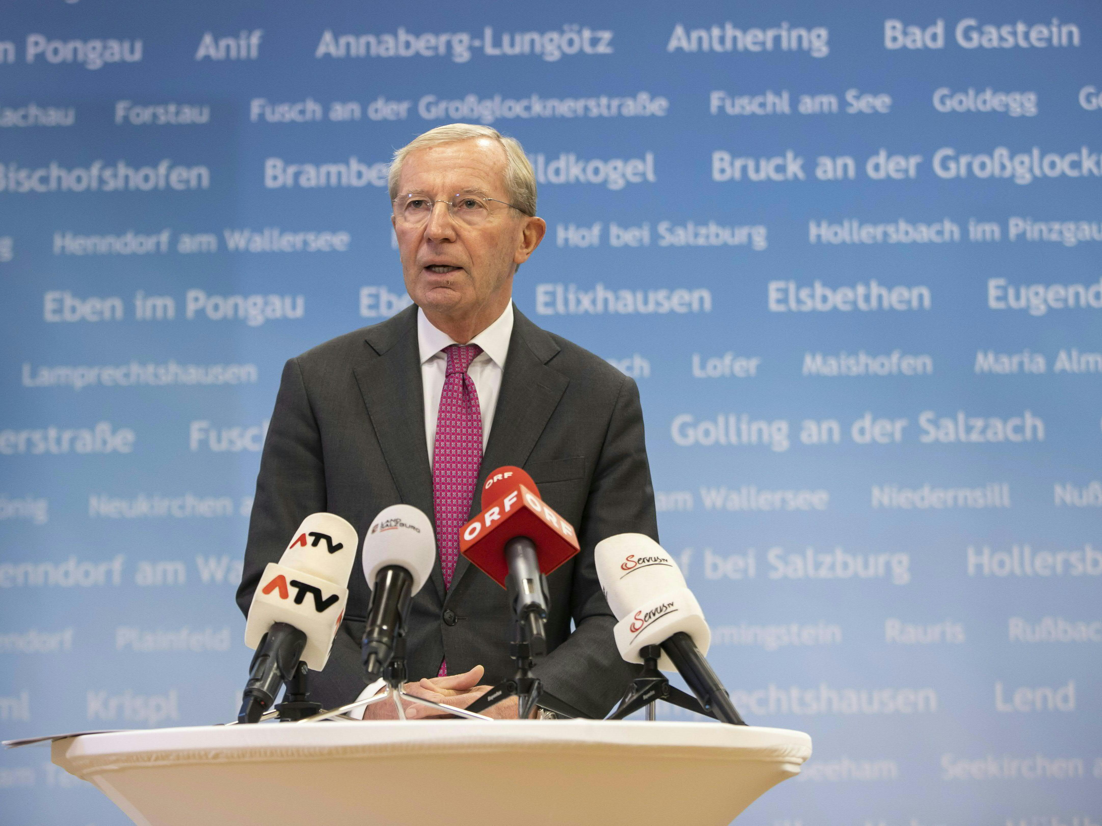 Haslauer zweifelt an der Sinnhaftigkeit der Impfpflicht. Haslauer zweifelt an der Sinnhaftigkeit der Impfpflicht.