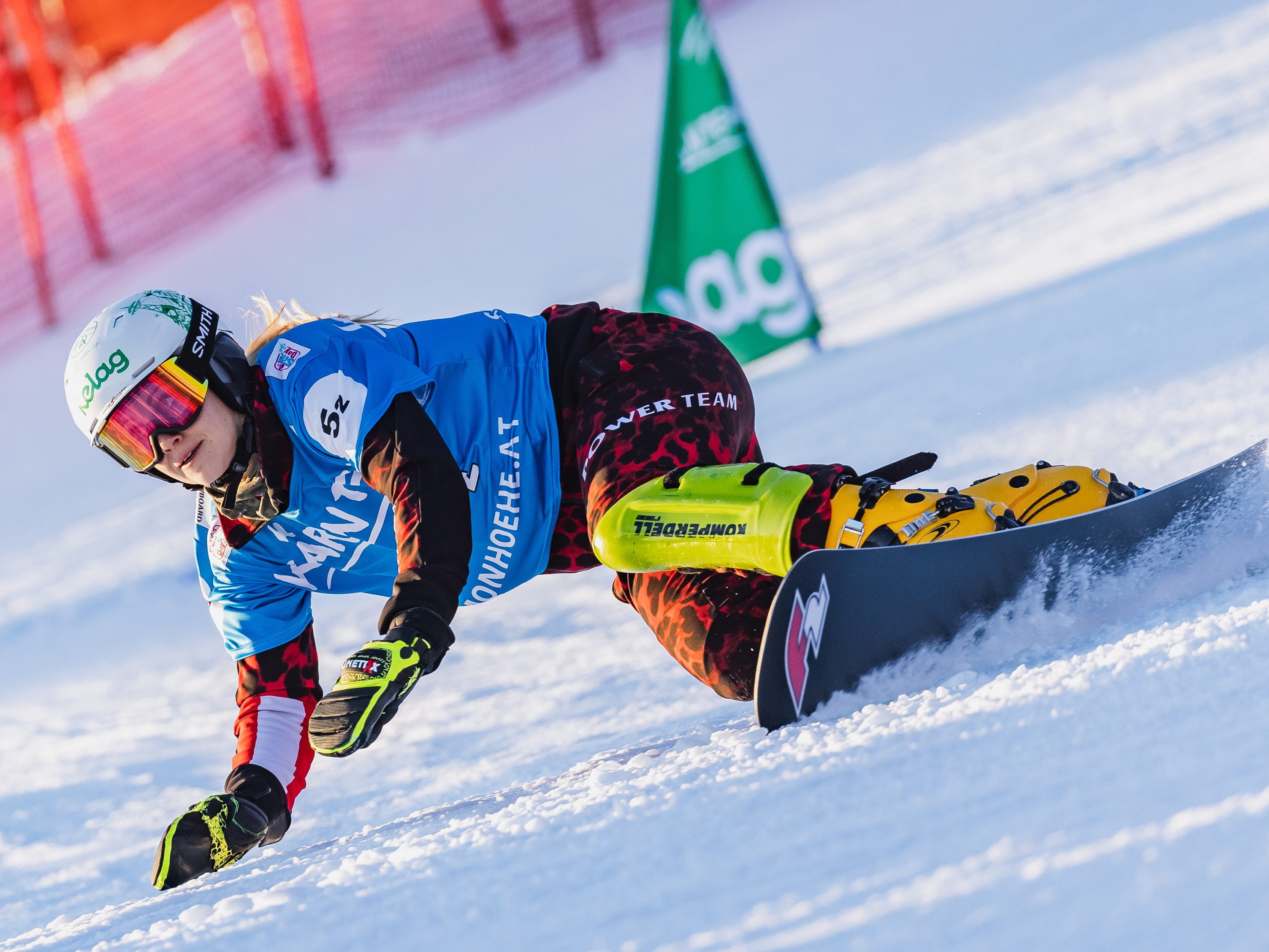 Snowboarderin Sabine Schöffmann ist corona-positiv. Snowboarderin Sabine Schöffmann ist corona-positiv.