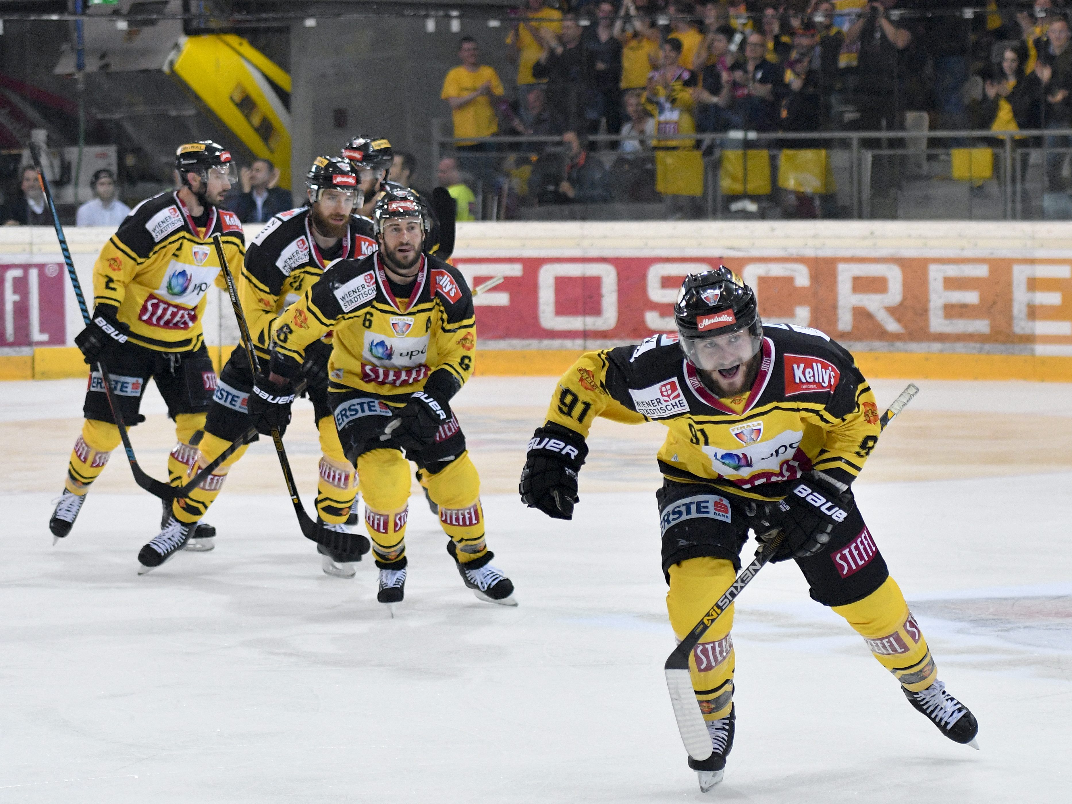 Niederlage für die Capitals gegen Ljubljana.