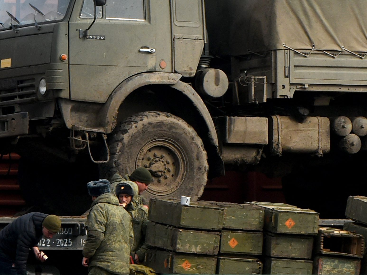 In der Nacht auf Donnerstag startete Putin eine Militäroperation in der Ukraine. In der Nacht auf Donnerstag startete Putin eine Militäroperation in der Ukraine.