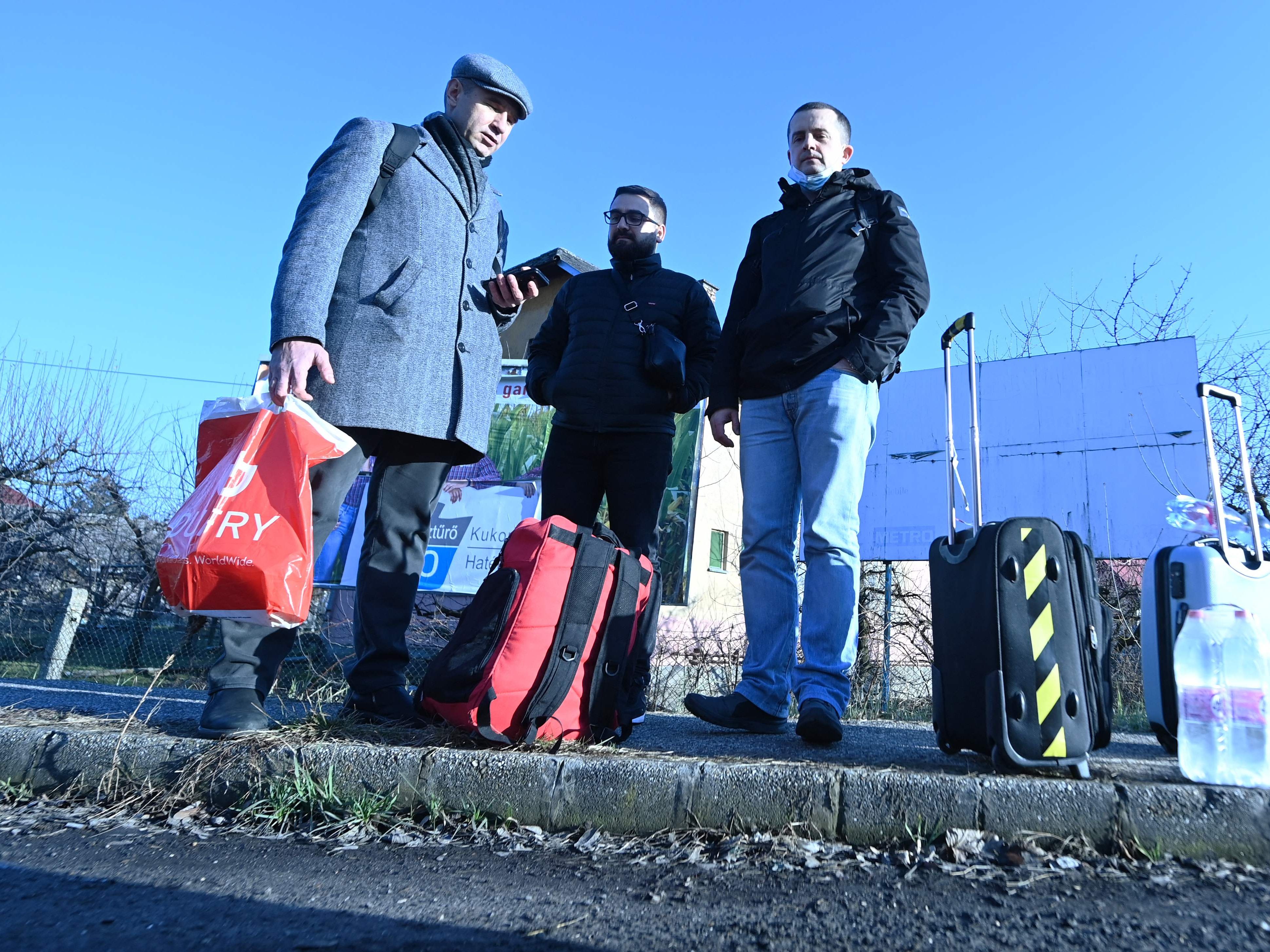 Ukraine-Konflikt: Slowakei meldet Einreisestaus an Grenze.