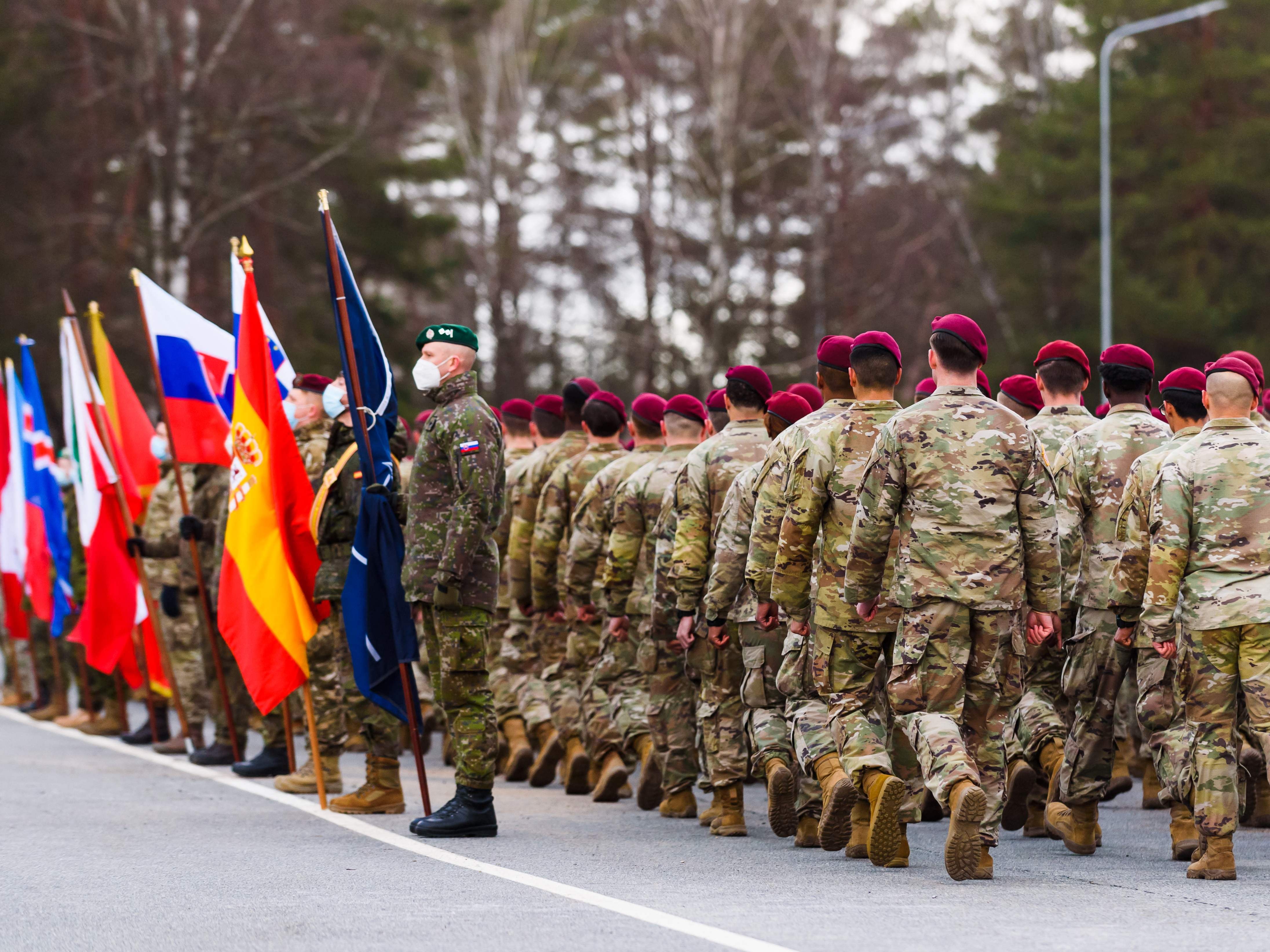 Ukraine-Nachbar Slowakei erwartet 1.200 NATO-Soldaten. Ukraine-Nachbar Slowakei erwartet 1.200 NATO-Soldaten.