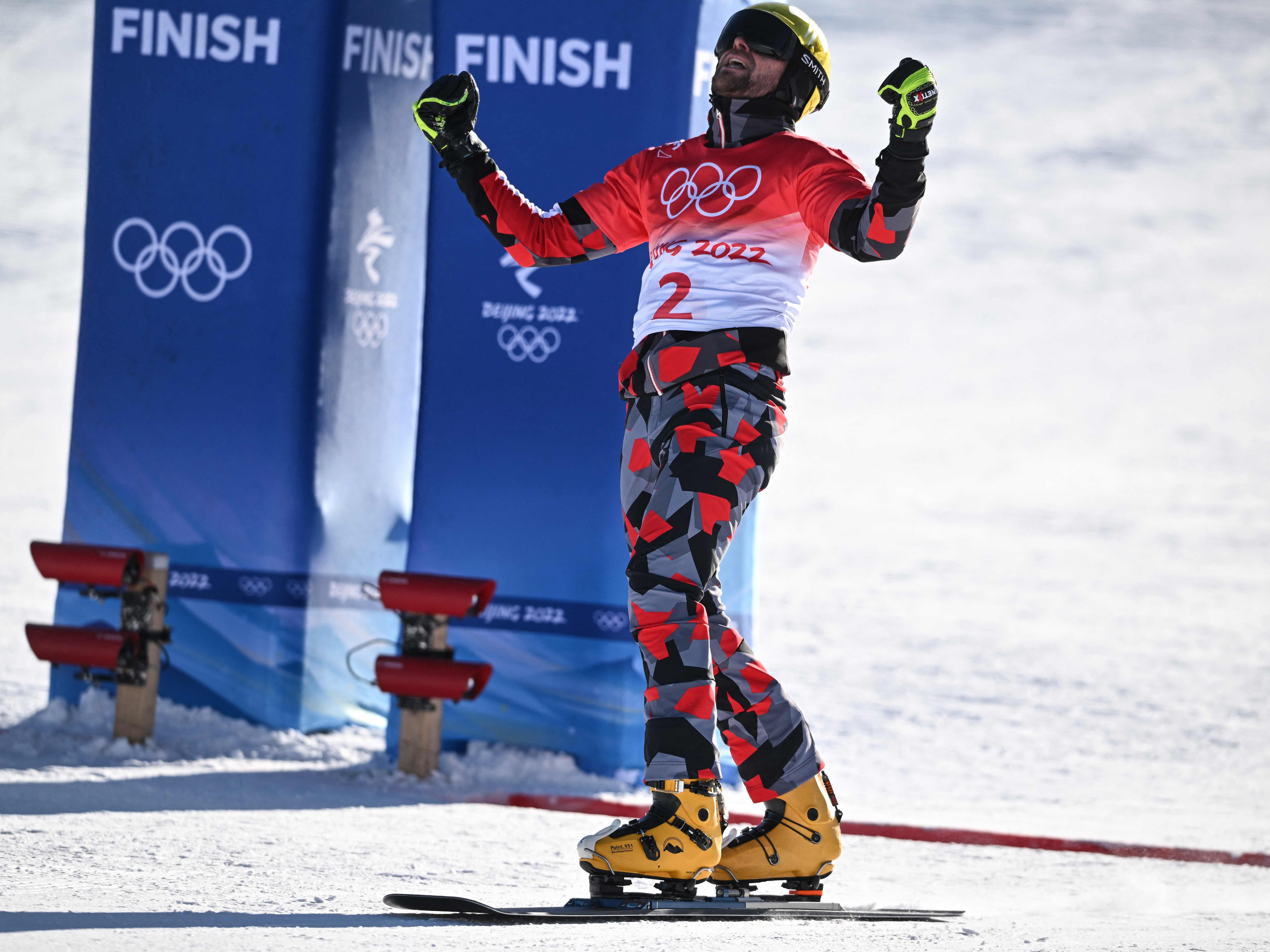 Parallel-Snowboarder Benjamin Karl holt Goldmedaille für Österreich.