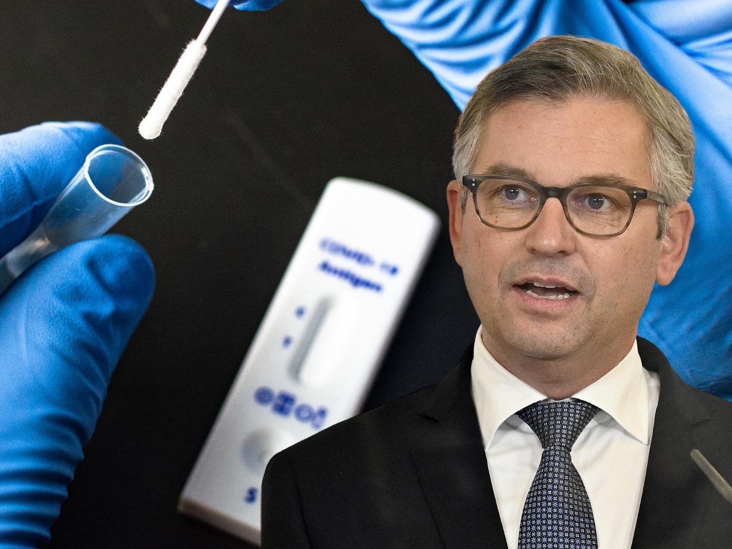 Finanzminister Brunner zur Öffnung. Finanzminister Brunner zur Öffnung.